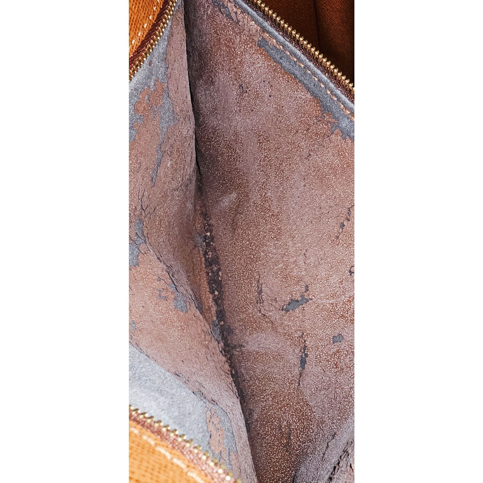 Louis Vuitton Louis Vuitton Monogram Boulogne 35 Shoulder Bag Brown Size ONE SIZE - 14 Thumbnail