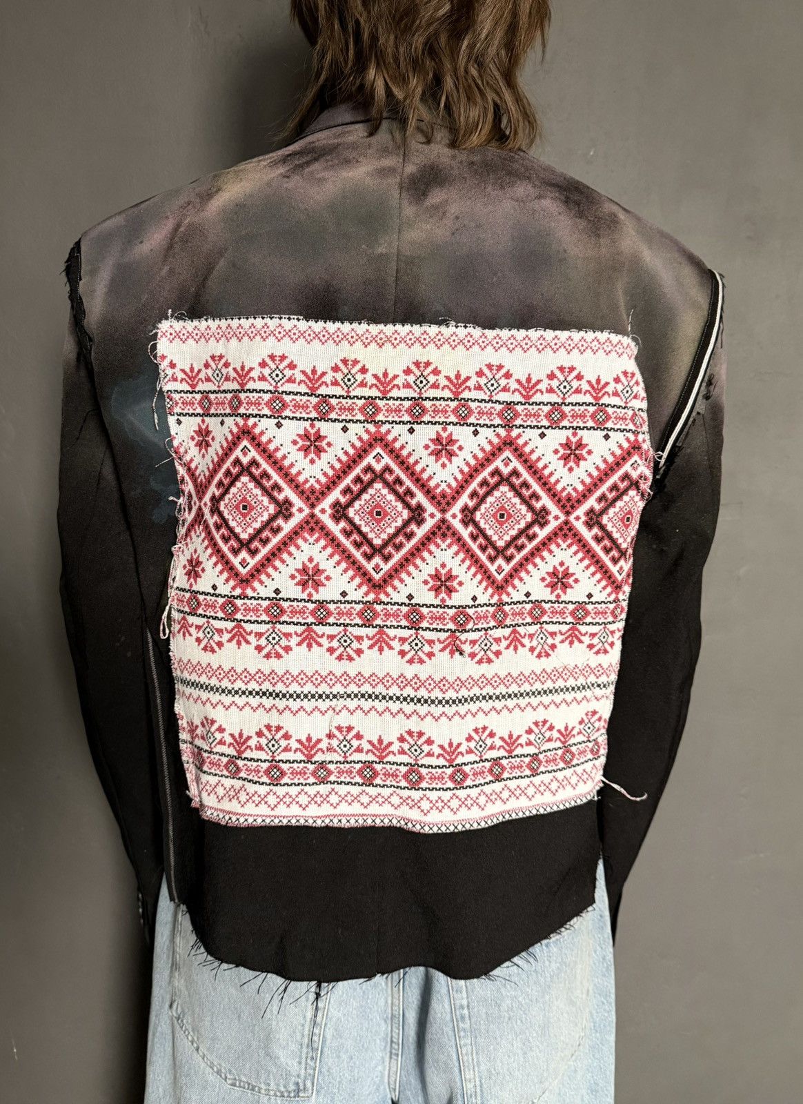Handmade Blazer Ukraine-Wyshyvanka Size M / US 6-8 / IT 42-44 - 5 Thumbnail