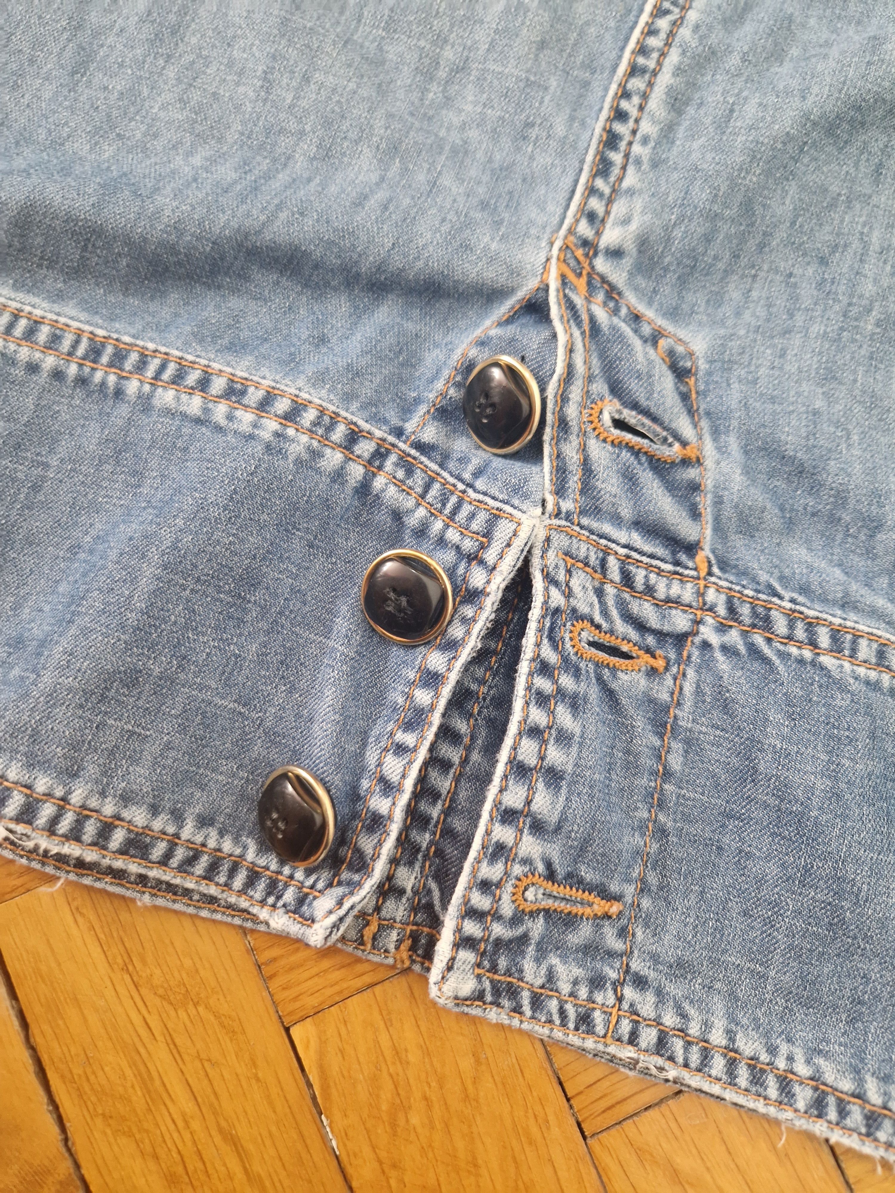 Dolce & Gabbana Dolce & Gabbana vintage denim skirt Size 28" / US 6 / IT 42 - 6 Thumbnail