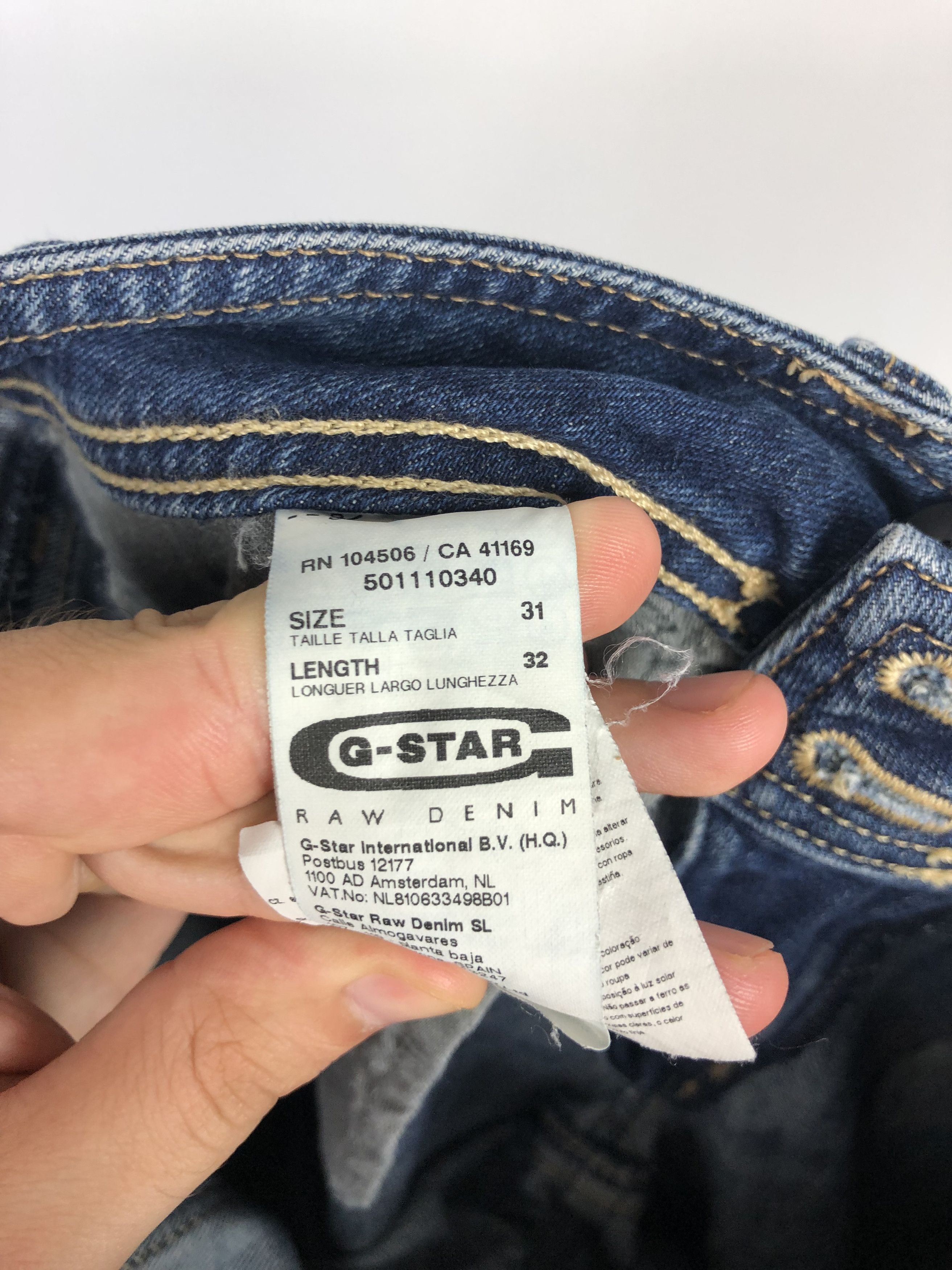G-Star G-Star Raw Jeans Ford Loose WMN Pants size 31x32 Size US 31 - 9 Thumbnail