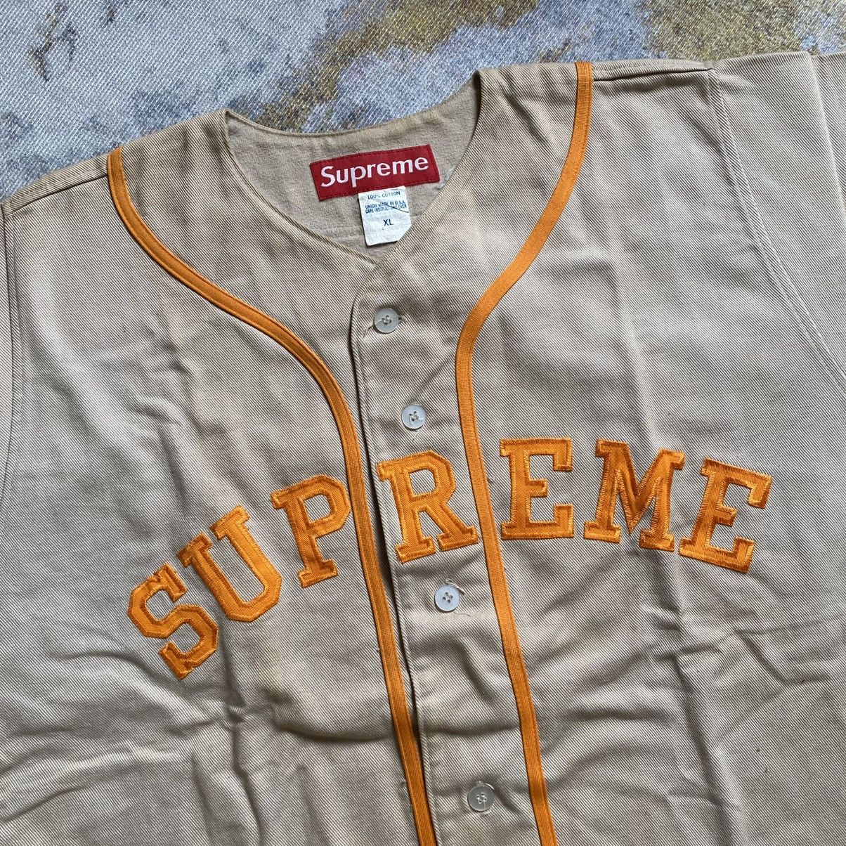 Supreme RARE🔥 Supreme MLB Jersey 2005 Size US XL / EU 56 / 4 - 3 Thumbnail