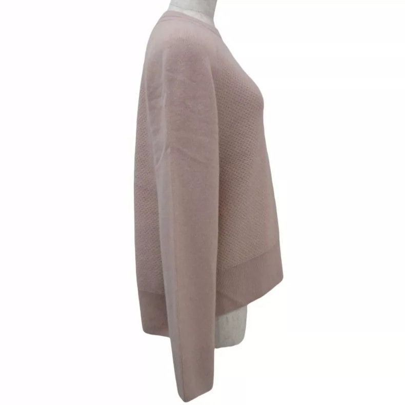 Loro Piana LORO PIANA Round neck, 100% baby cashmere knit sweater Size S / US 4 / IT 40 - 2 Thumbnail