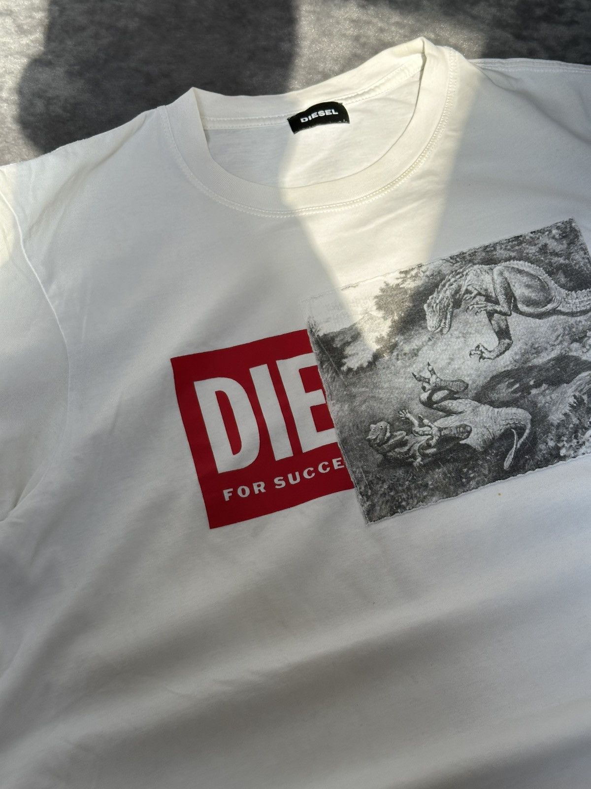 Diesel Y2K Vintage Diesel Tee Shirt Archive Hype Size US L / EU 52-54 / 3 - 7 Thumbnail
