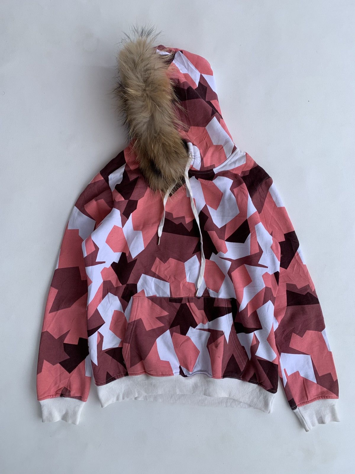 Japanese Brand AMAZING SUPEON ABSTRAC IFSIXWAS LGBSTYLE FUR HOOD Size US L / EU 52-54 / 3 - 2 Thumbnail