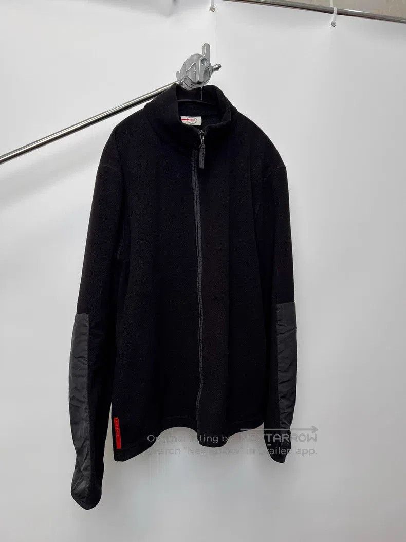 Prada Prada Red Label Fleece Zip-up Jacket Size US XL / EU 56 / 4 - 2 Thumbnail