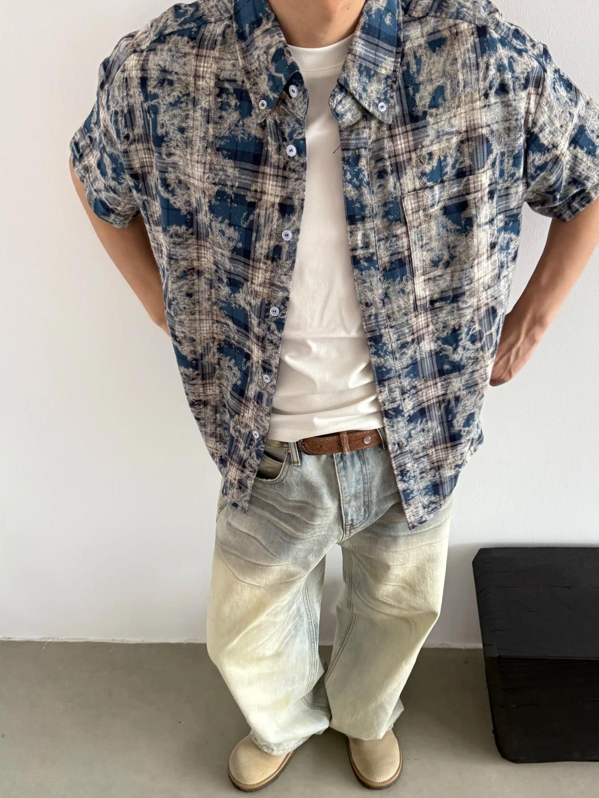 Other Short-Sleeve Flannel Shirt Size US M / EU 48-50 / 2 - 2 Thumbnail
