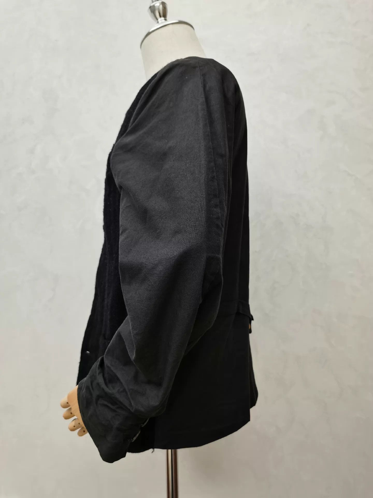 Paul Harnden Shoemakers Paul Harnden Collarless Color Blocked XS Jacket (Hidden) Size US XS / EU 42 / 0 - 3 Thumbnail
