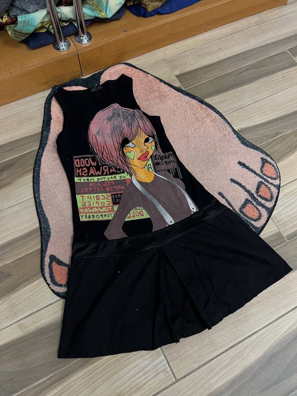 CUSTO BARCELONA vintage Y2K Japanese style dress