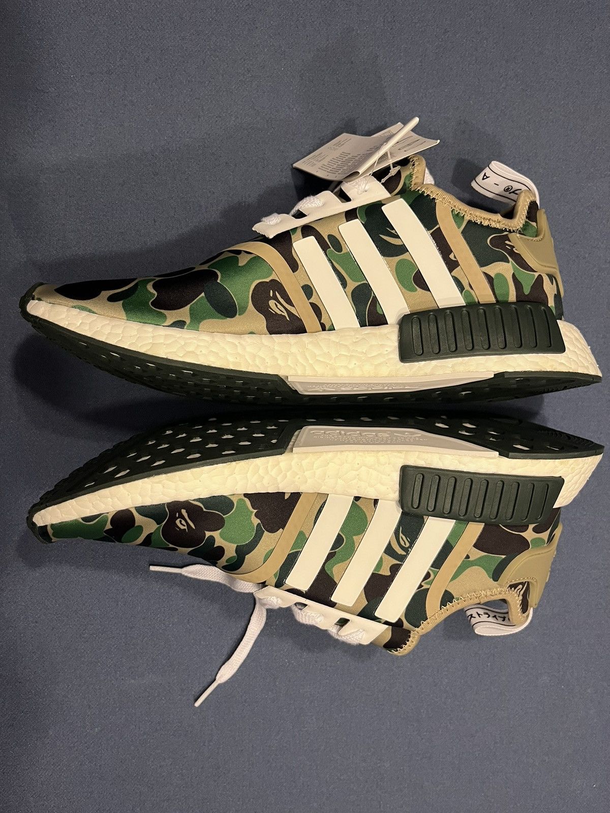 Adidas × Bape Adidas Bape NMD Size US 12 / EU 45 - 4 Thumbnail