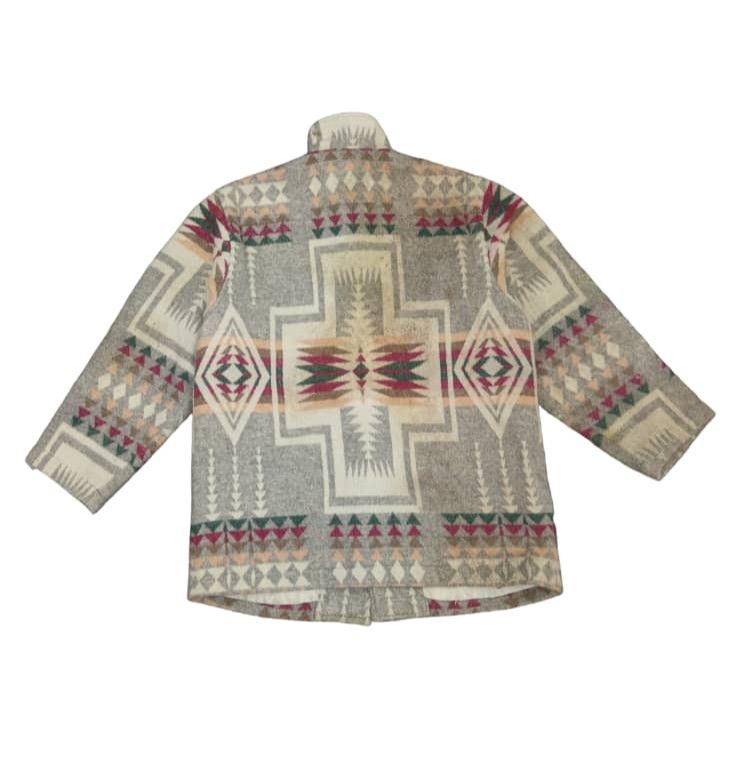 Japanese Brand 💥BEST OFFER💥VINTAGE PATIENT HOUSE NAVAJO WOOL JACKET Size US M / EU 48-50 / 2 - 2 Thumbnail