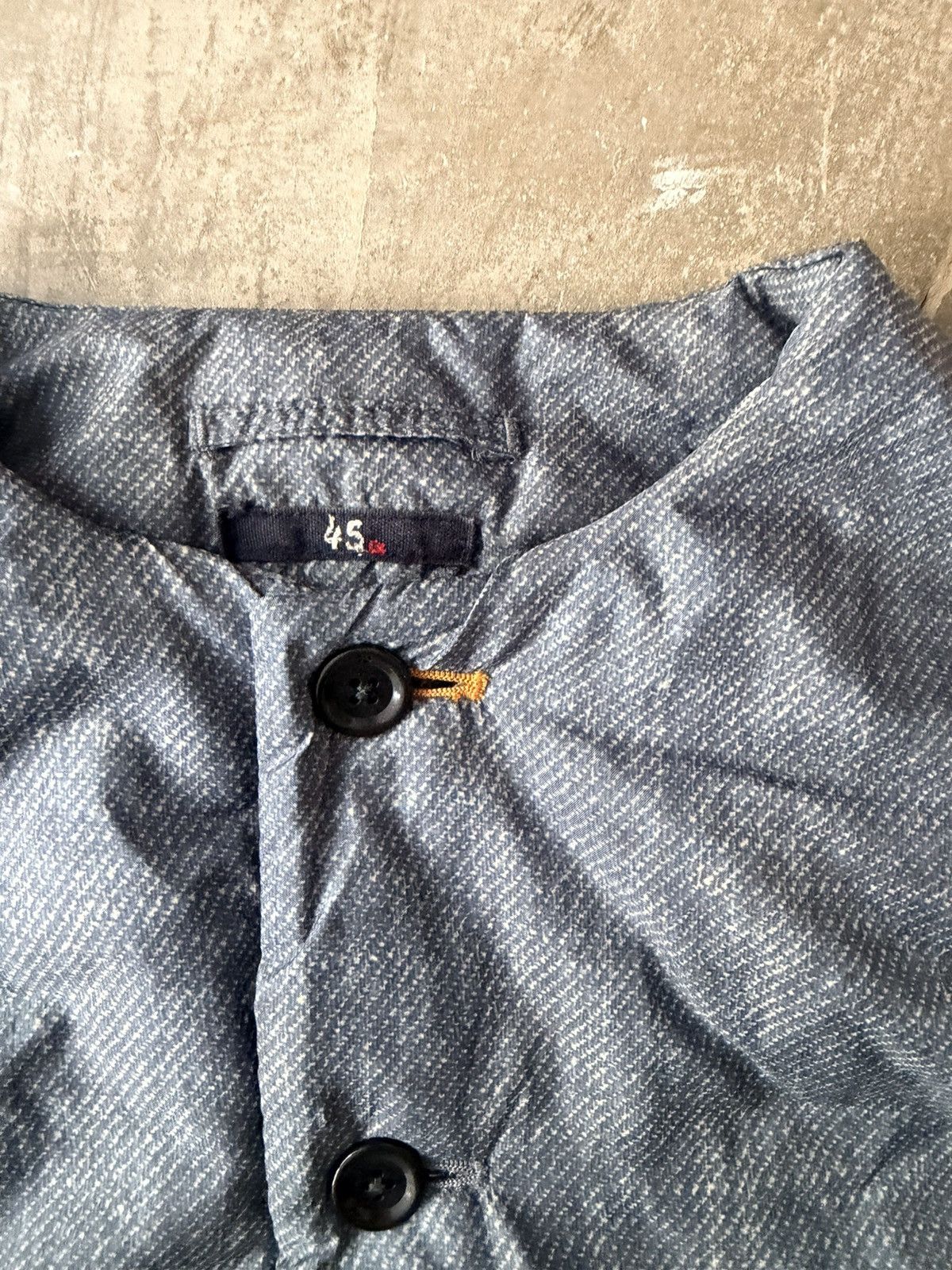 45rpm 45r Vest Kapital Comme des Garçons Blue Blue Japan Beams Size M / US 6-8 / IT 42-44 - 2 Thumbnail