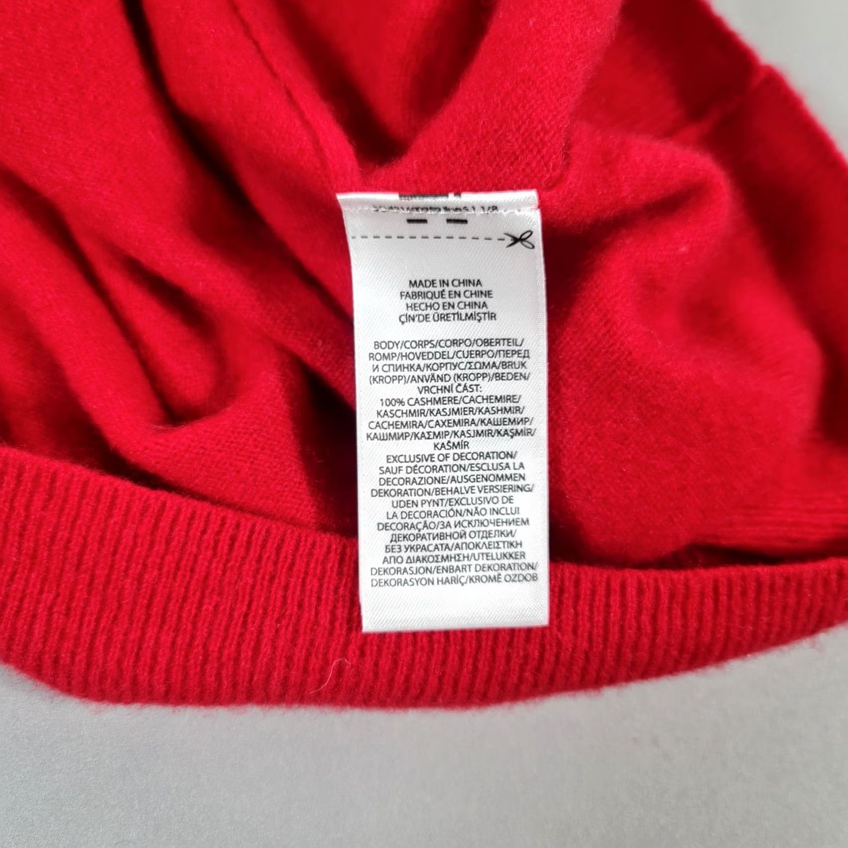 Polo Ralph Lauren Polo Ralph Lauren Mens Jumper Red Large 100% Cashmere Knit Pullover Size US L / EU 52-54 / 3 - 8 Thumbnail
