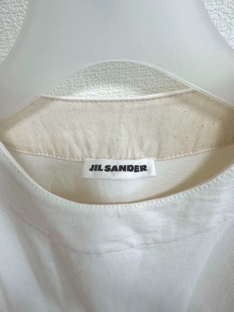 Jil Sander Jil Sander Sleeveless pure cotton T-shirt Size XS / US 0-2 / IT 36-38 - 2 Thumbnail