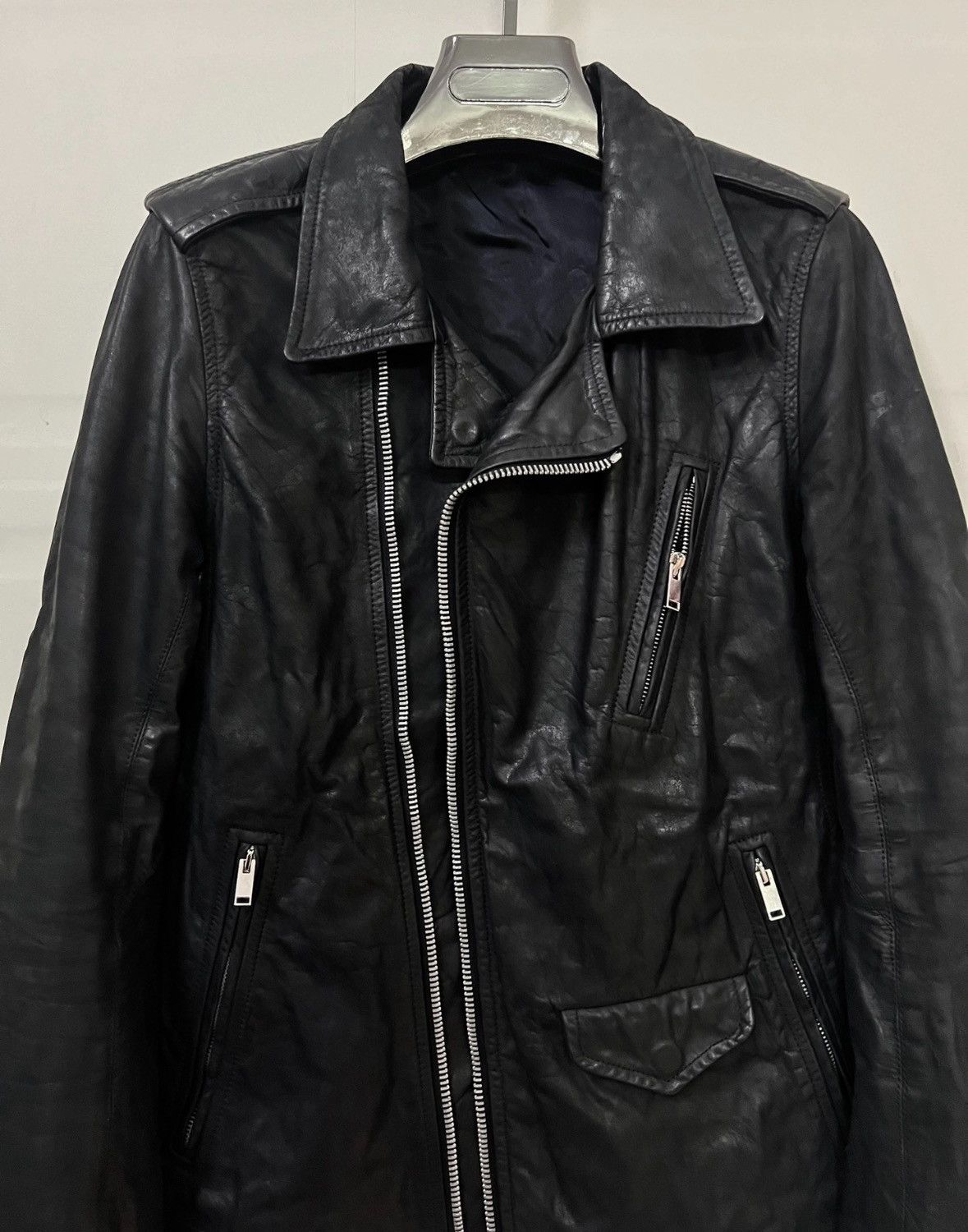 Rick Owens Rick Owens Leather jacket 2504-Nextarrow Size US S / EU 44-46 / 1 - 4 Thumbnail