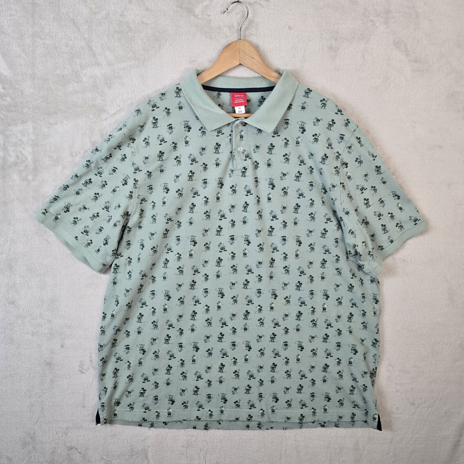 Disney Disney Amazon Essentials Mickey Mouse AOP Golf Polo XXL Size US XXL / EU 58 / 5 - 2 Thumbnail