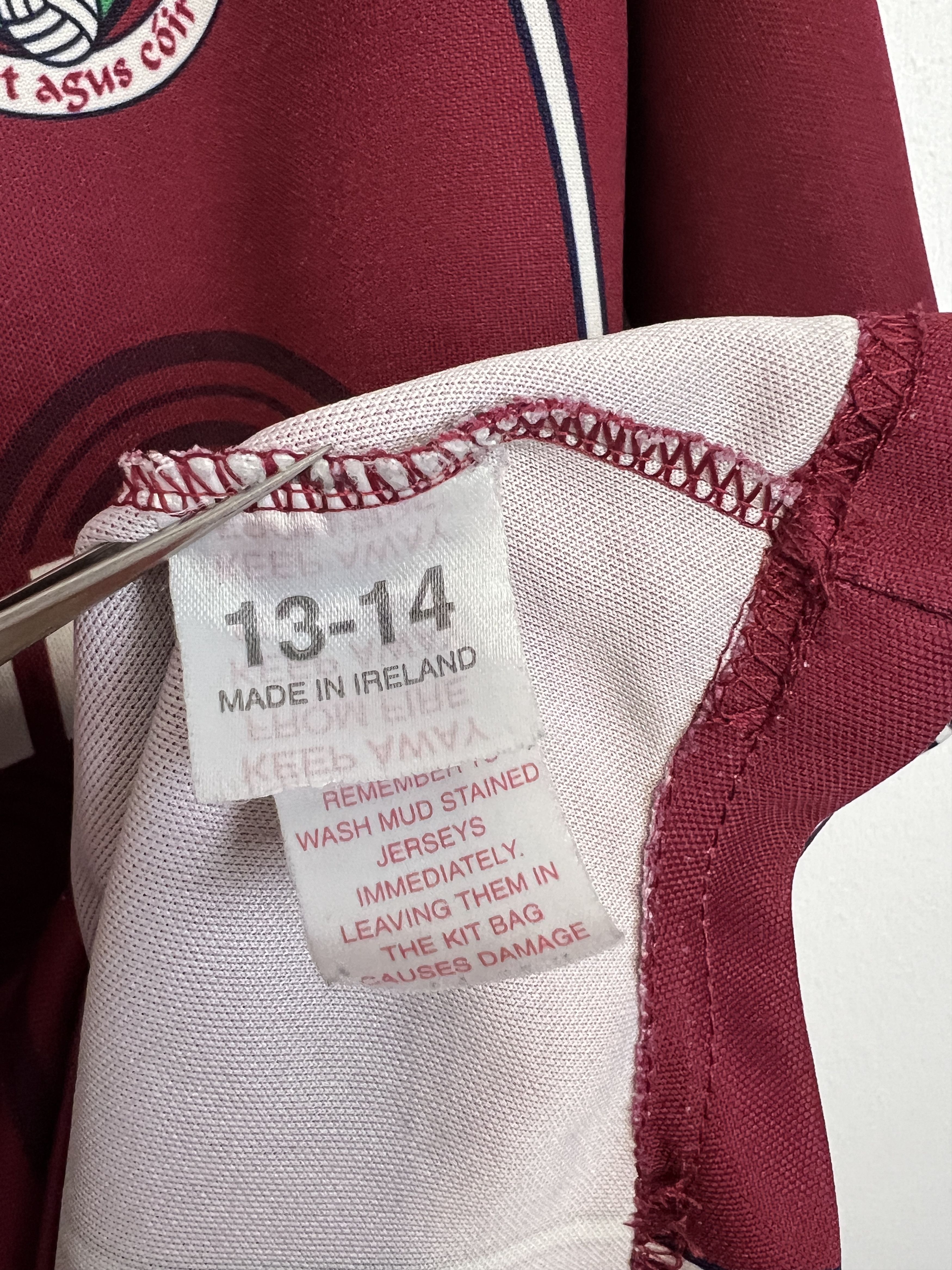 O'Neill Galway Gaillimh GAA Gaelic Football Shirt Irish Jersey Size US XS / EU 42 / 0 - 7 Thumbnail