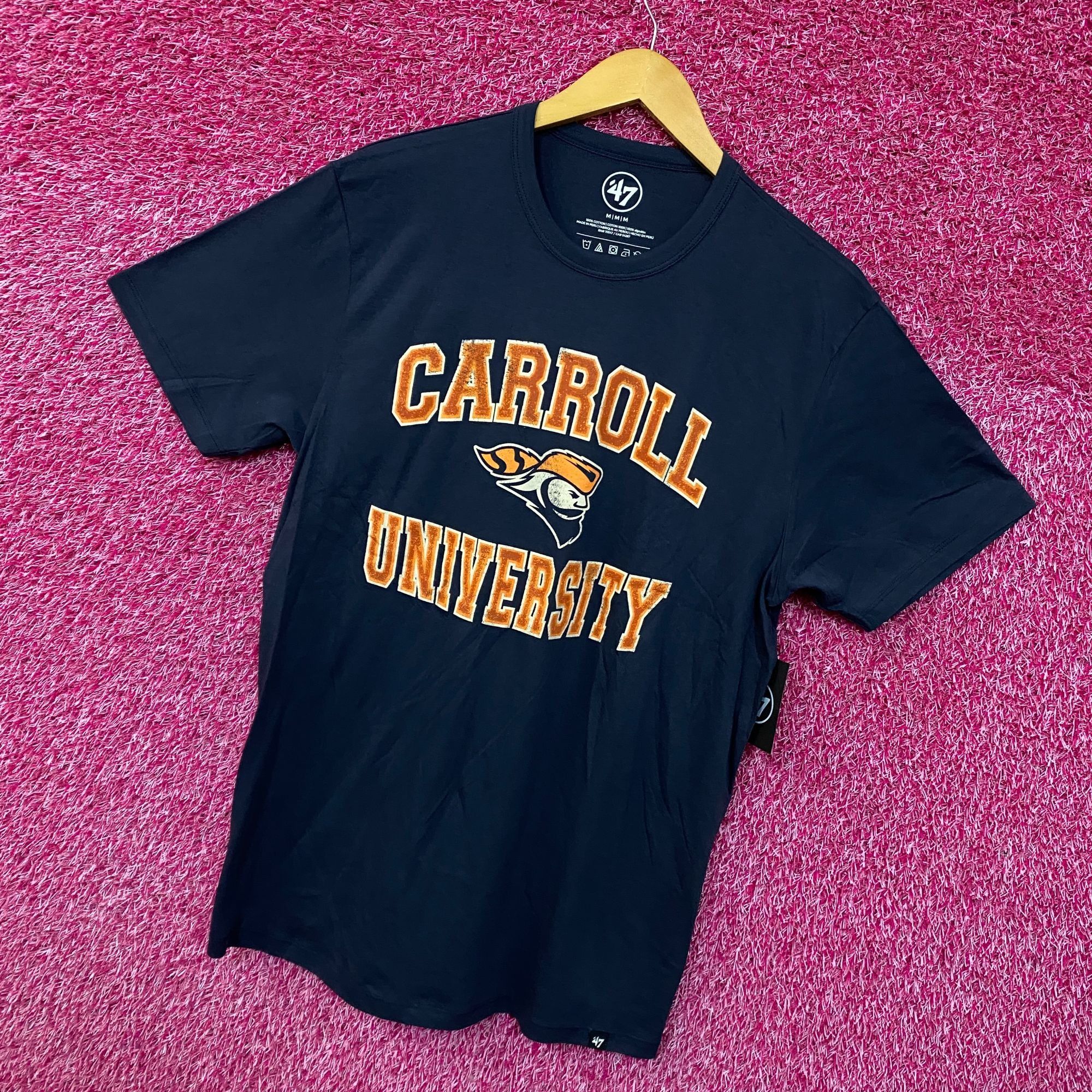 47 Brand Carroll University Pioneers Collegiate Athletics NCAA Tee M Size US M / EU 48-50 / 2 - 3 Thumbnail
