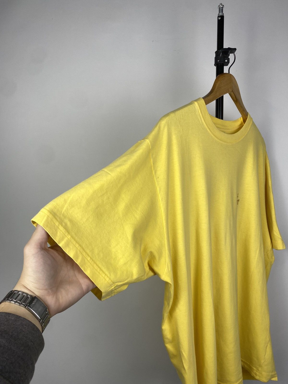 Trussardi × Vintage Vintage 90s Trussardi Italy Designer Y2K Tee shirt Size US L / EU 52-54 / 3 - 5 Thumbnail