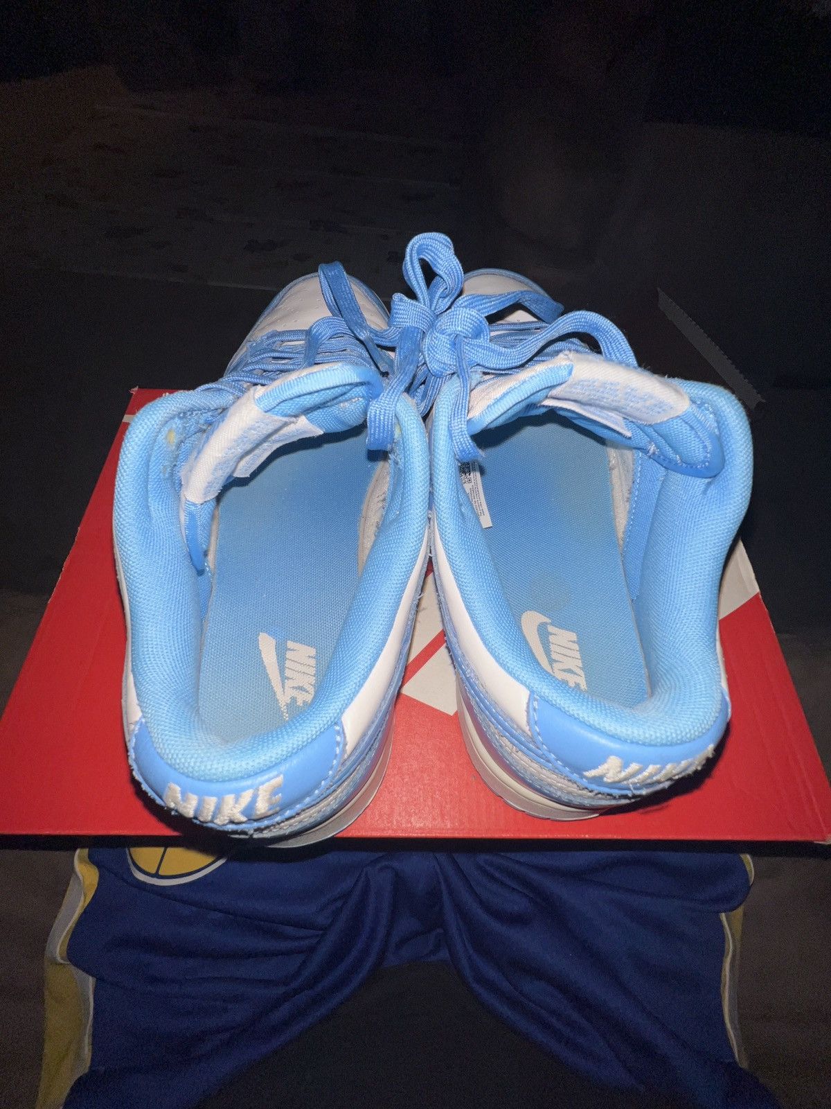 Nike Nike Dunk “University Blue” Size US 9 / EU 42 - 5 Thumbnail