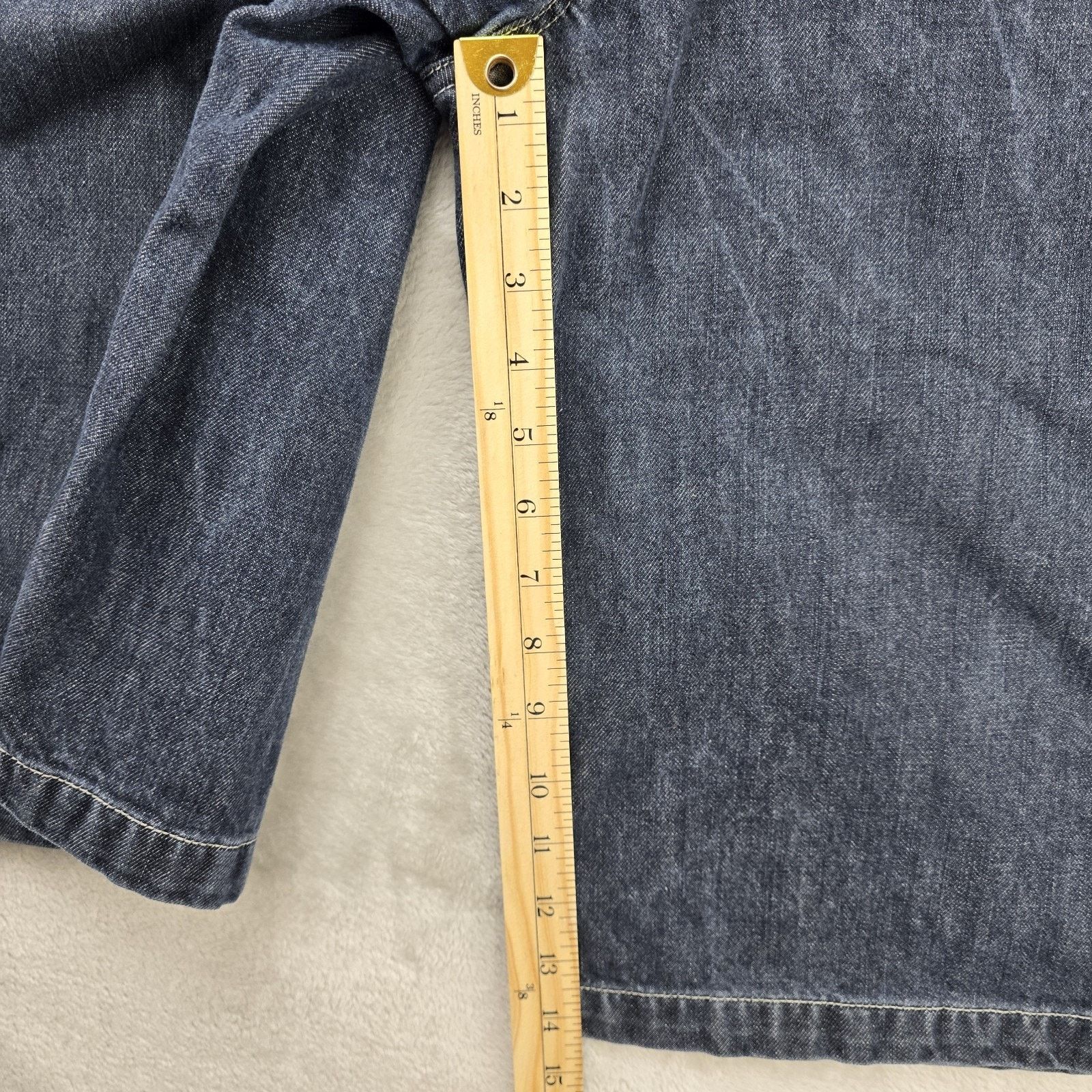 Enyce Vintage Enyce Baggy Shorts 38 Fits 37 Skater Y2K Denim Jorts Size US 38 / EU 54 - 10 Thumbnail