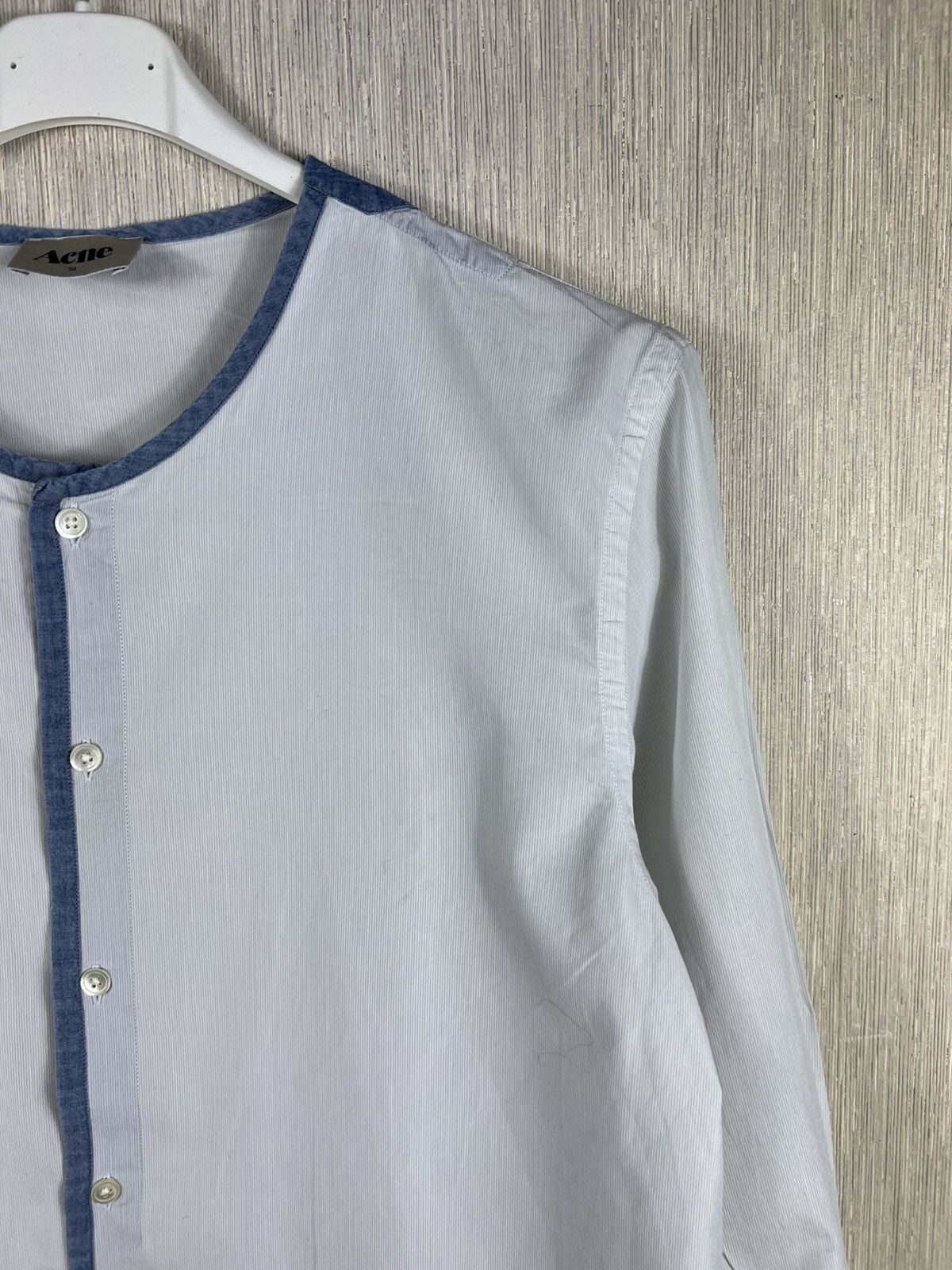 Acne Studios Archive Acne Studios soho stand-up collar shirt casual basic Size US M / EU 48-50 / 2 - 4 Thumbnail