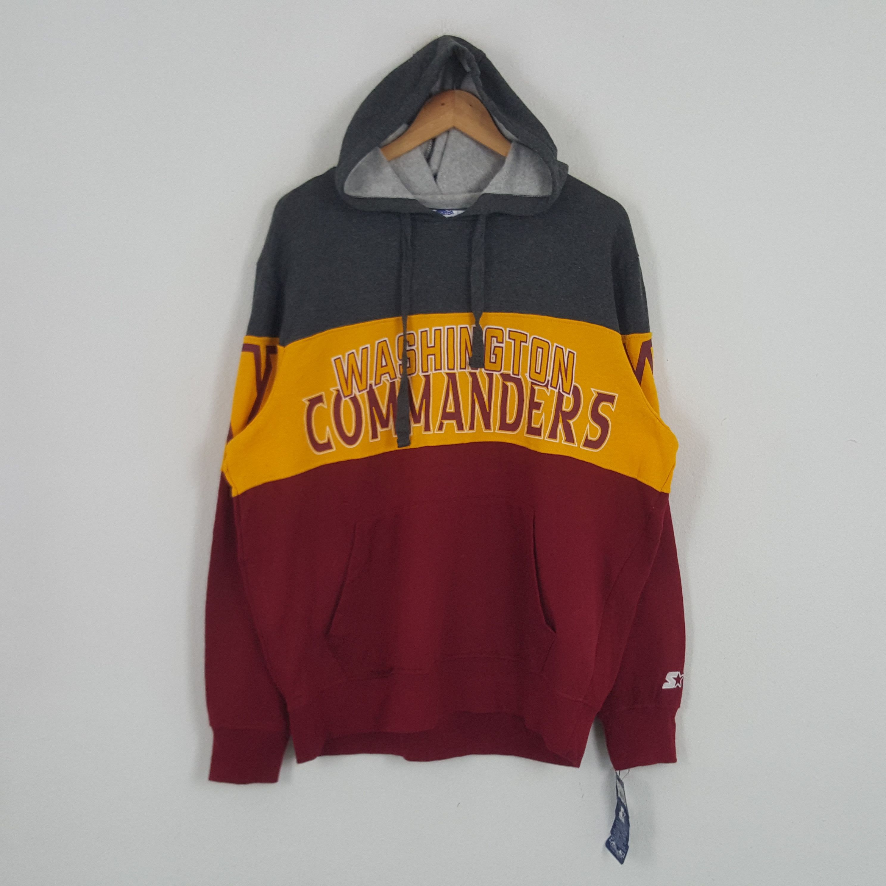 NFL × Starter × Vintage Vintage Starter Washington Commanders Football Team Hoodie Size US XL / EU 56 / 4 - 1 Thumbnail