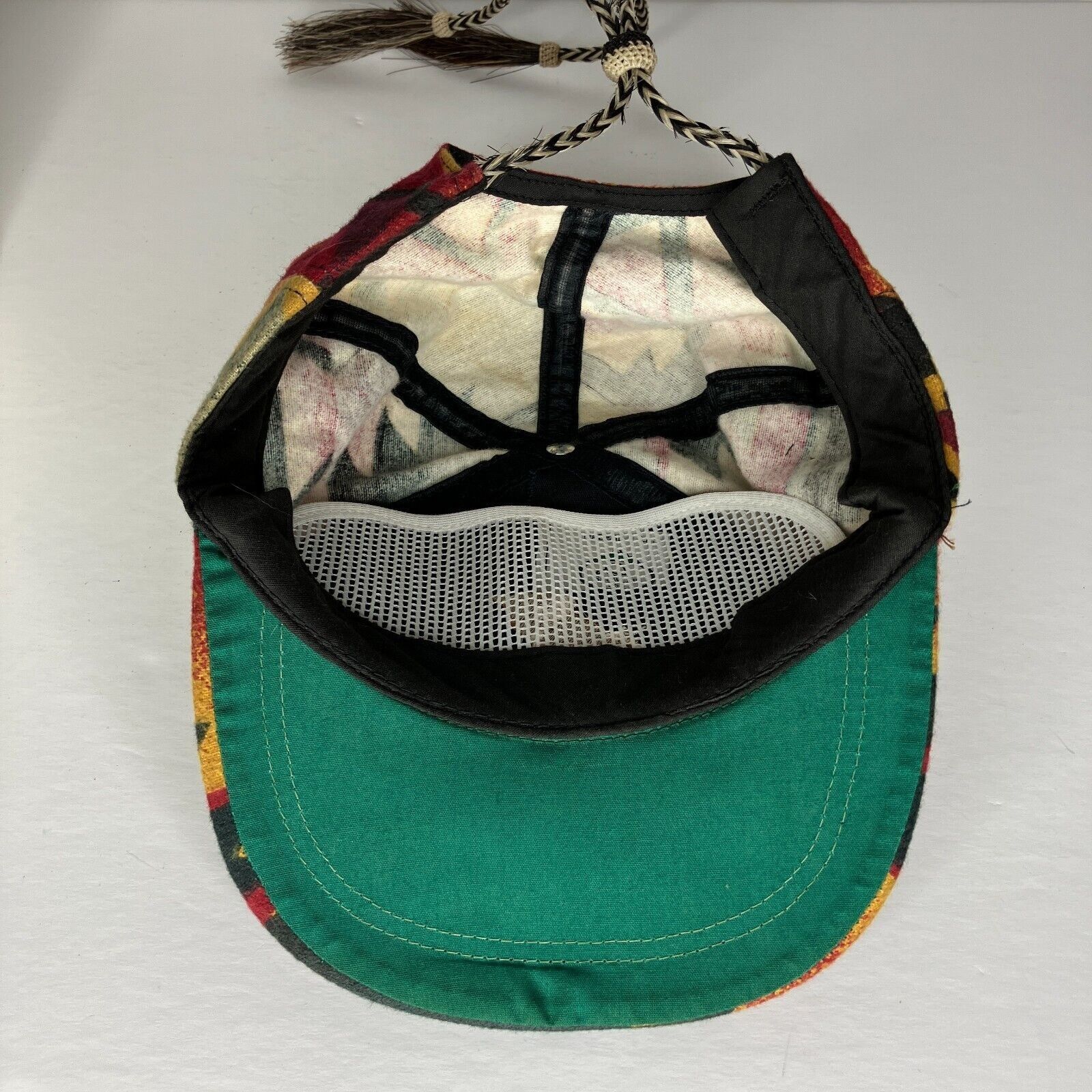 Other Vintage Bull Rider Cowboy Southwest Aztec Adjustable Hat Size ONE SIZE - 9 Thumbnail