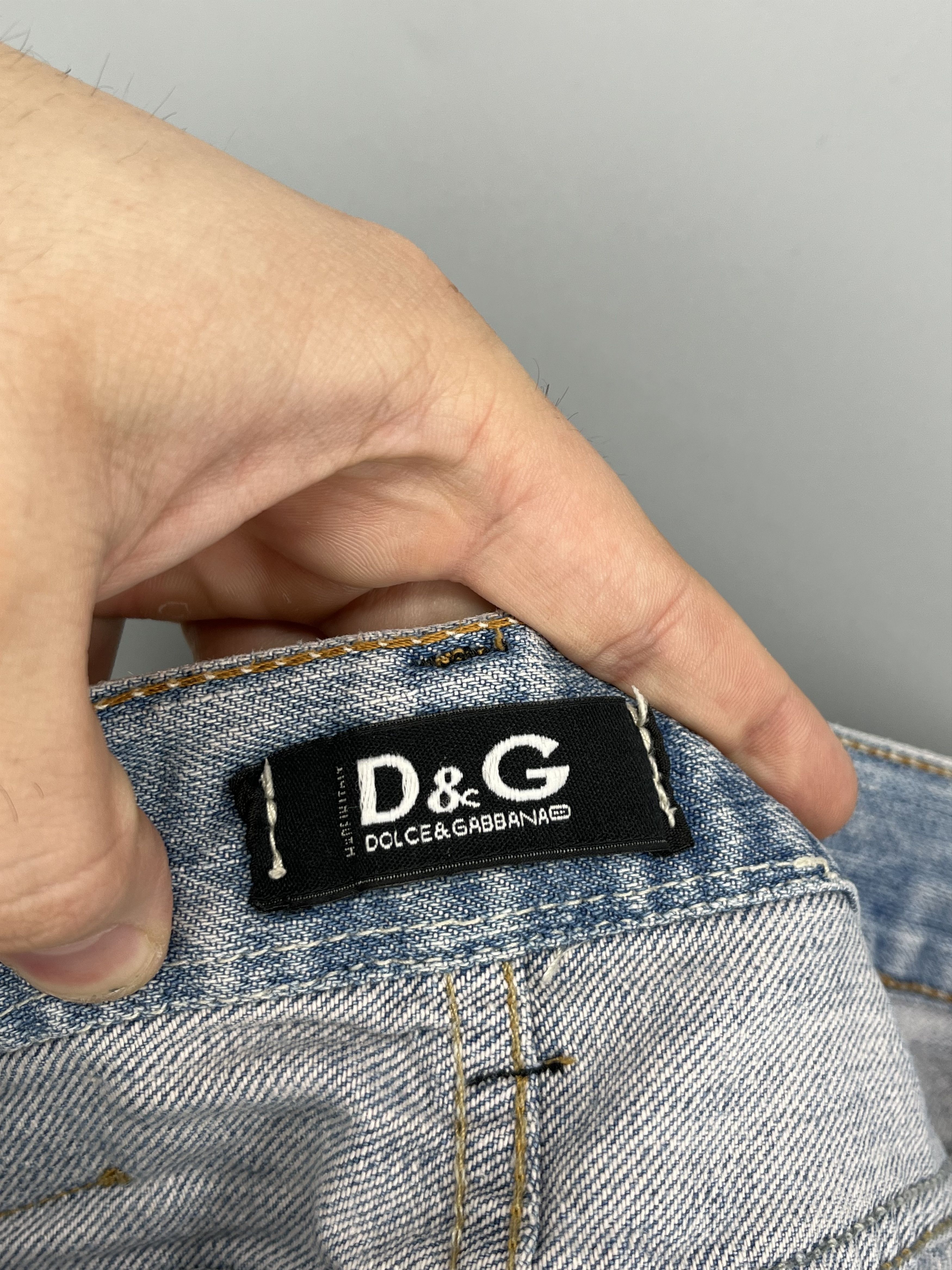 Dolce & Gabbana Vintage D&G Dolce & Gabbana Denim Shorts Mens 34 Size US 34 / EU 50 - 11 Thumbnail