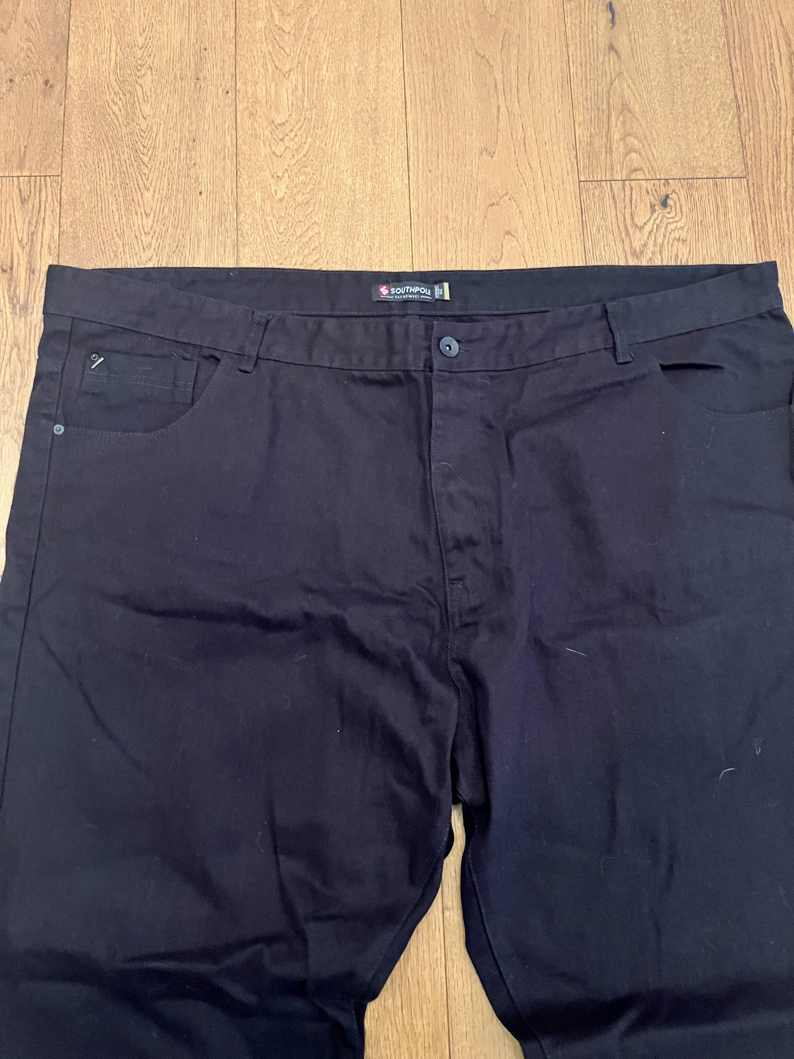 Southpole Vintage Southpole Black Jeans Size 52 Authentic Collection Size US 44 / EU 60 - 2 Thumbnail