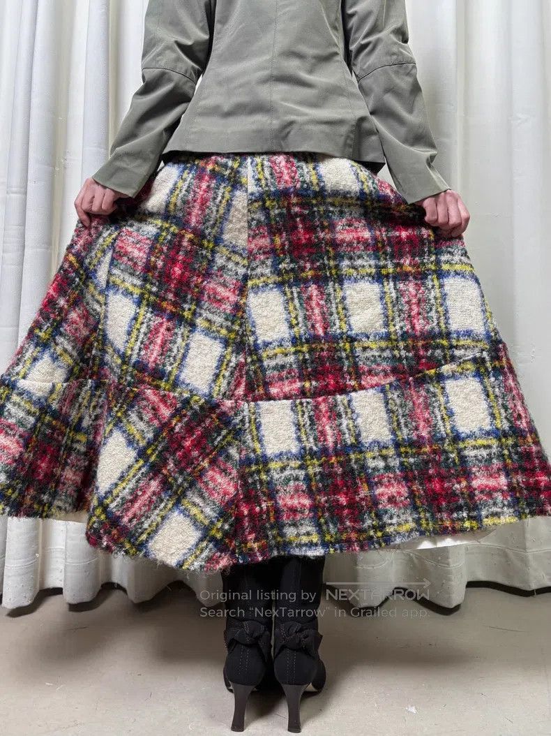 Comme des Garcons Comme des Garcons size S Antique Geometric Patterned Plaid Size S / US 4 / IT 40 - 1 Thumbnail