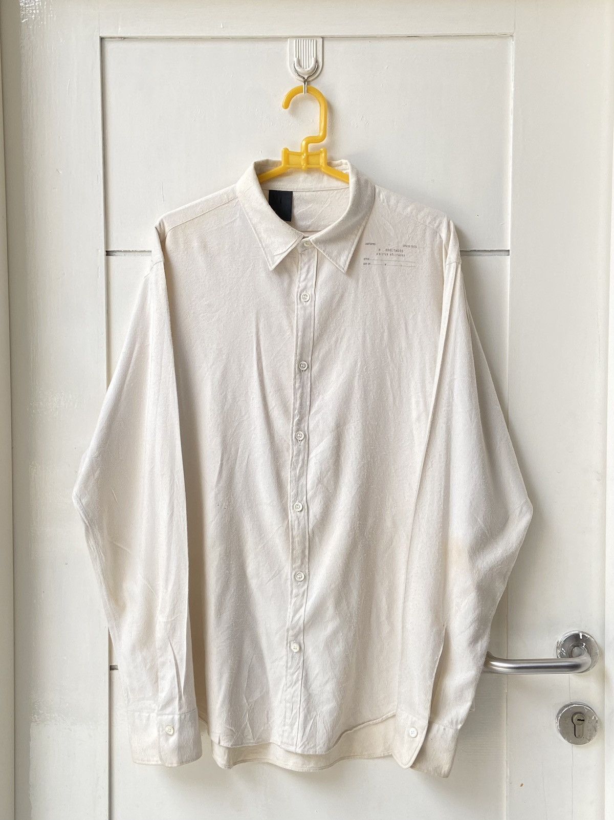 Japanese Brand × N.Hoolywood N. HOOLYWOOD Cream Shirt Size US M / EU 48-50 / 2 - 1 Thumbnail