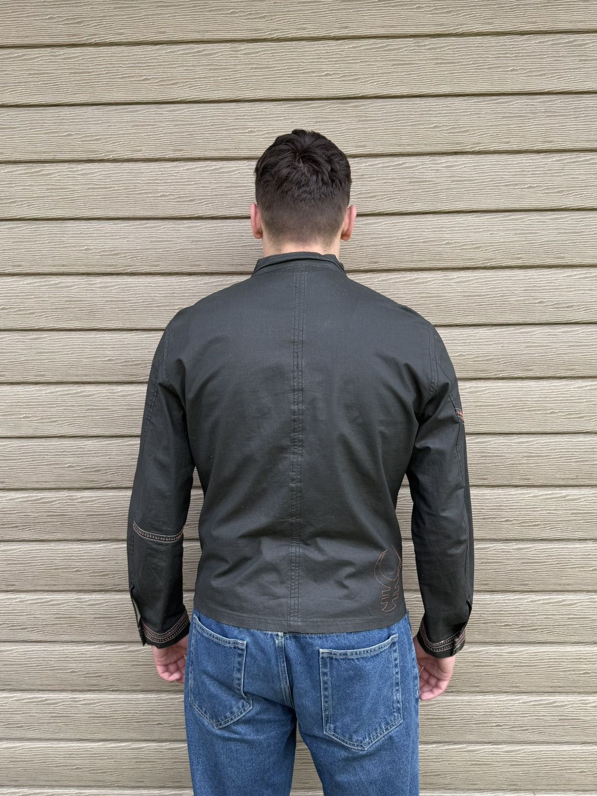 Diesel Vintage Diesel "Le Speed Freak" Jacket Archive Biker Linen Size US L / EU 52-54 / 3 - 5 Thumbnail