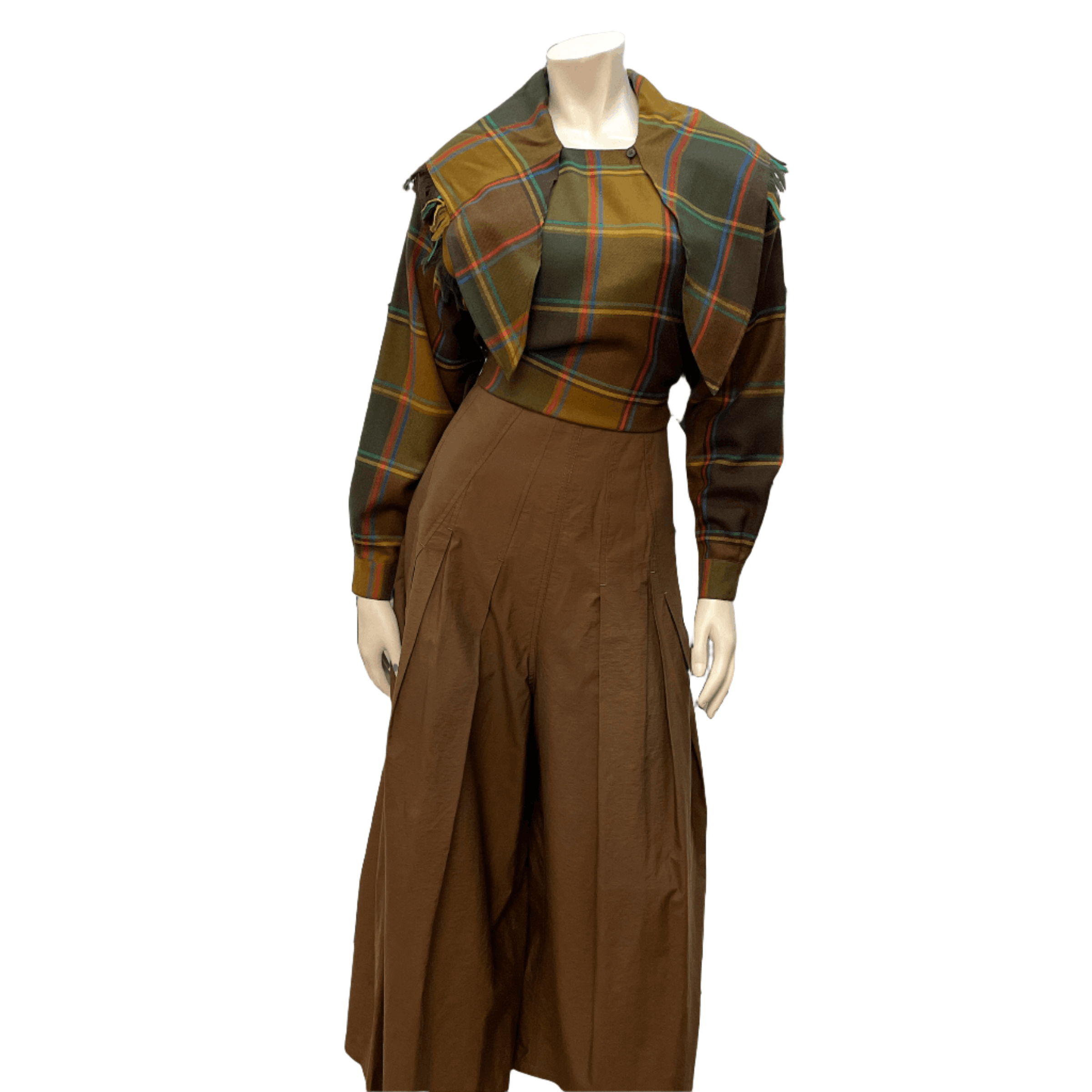 Brunello Cucinelli Brunello Cucinelli Vintage Designer Wide Leg Palazzo Trousers Made In Italy Size 28" Size 28" / US 6 / IT 42 - 1 Thumbnail