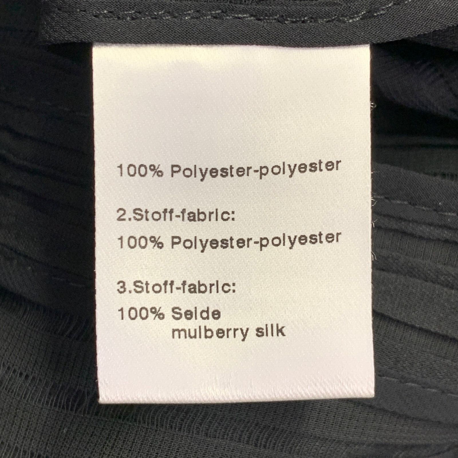 Akris AKRIS Black Polyester Textured Stripe Notch Lapel Blazer Size L / US 10 / IT 46 - 7 Thumbnail