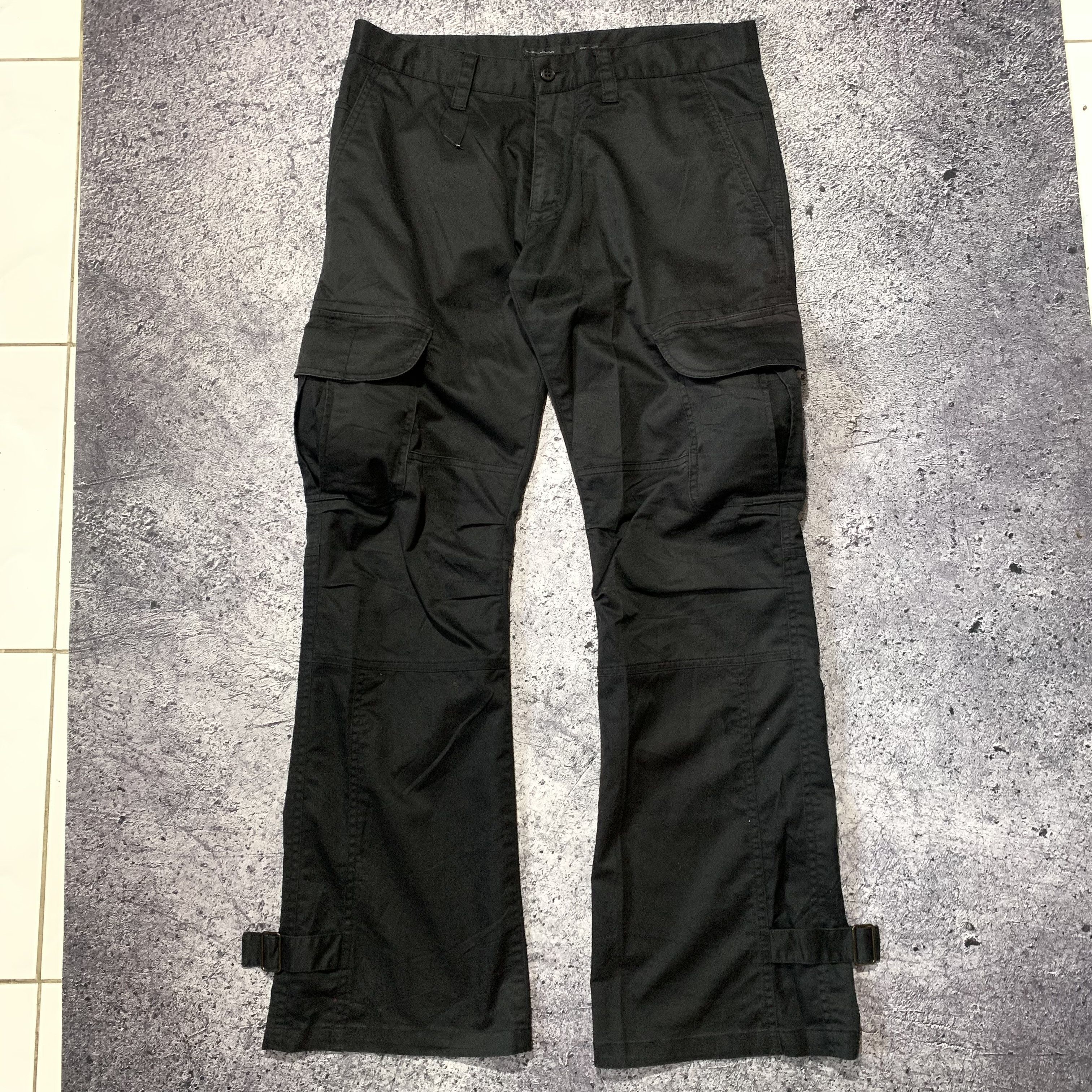 Issey Miyake Tete Homme by Issey Miyake Cargo Flare Pants | Grailed