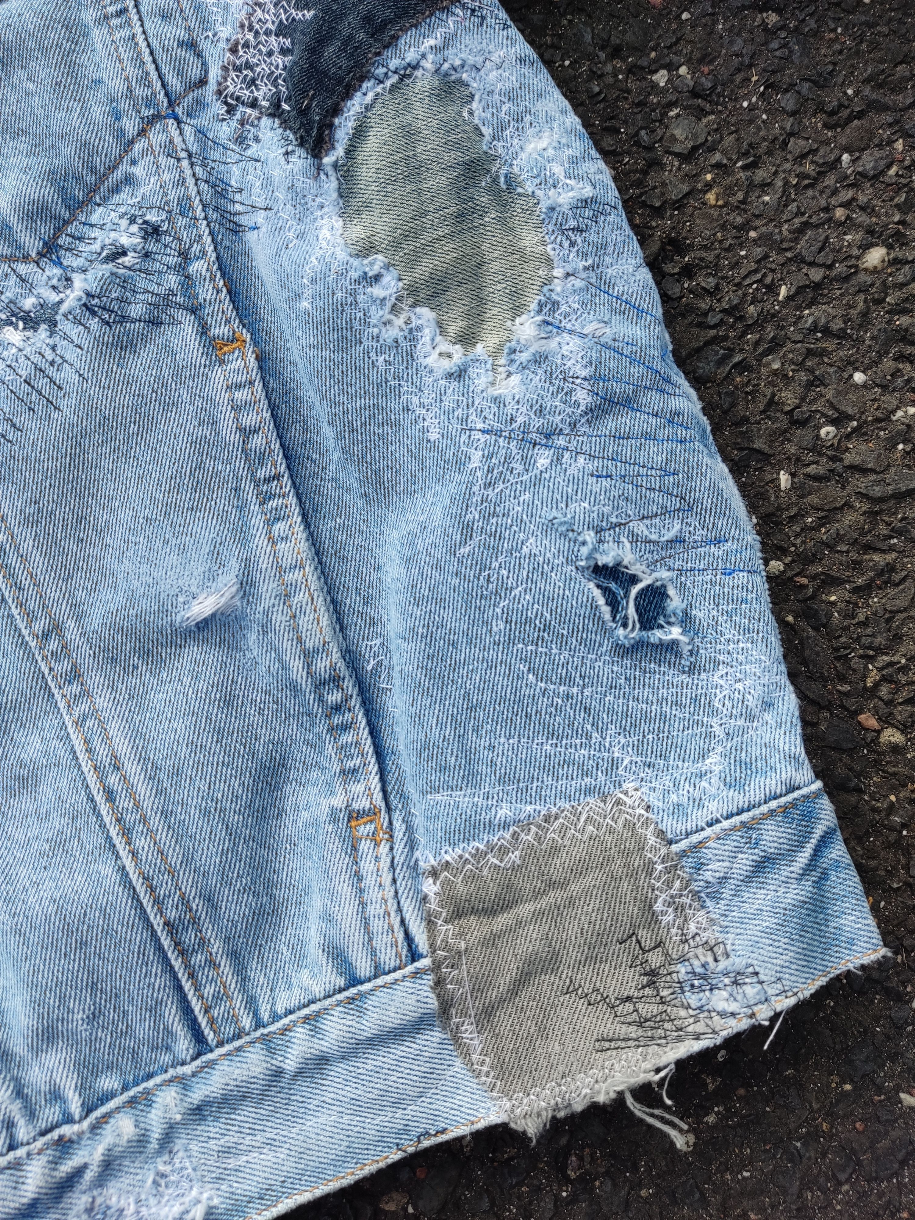 Kapital × Kapital Kountry Kapital Boro Inspired Jacket Distressed Patchwork Repaired Size US L / EU 52-54 / 3 - 24 Thumbnail