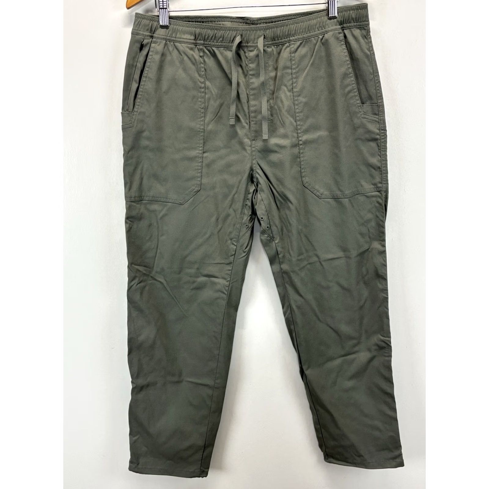 Prana prAna Mens L 30 Green Stretch Zion Field Pants Outdoors Nylon Tapered Hiking Pants Mens Regular Green Stretch Zion Field Outdoors Hiking Size US 33 - 2 Thumbnail