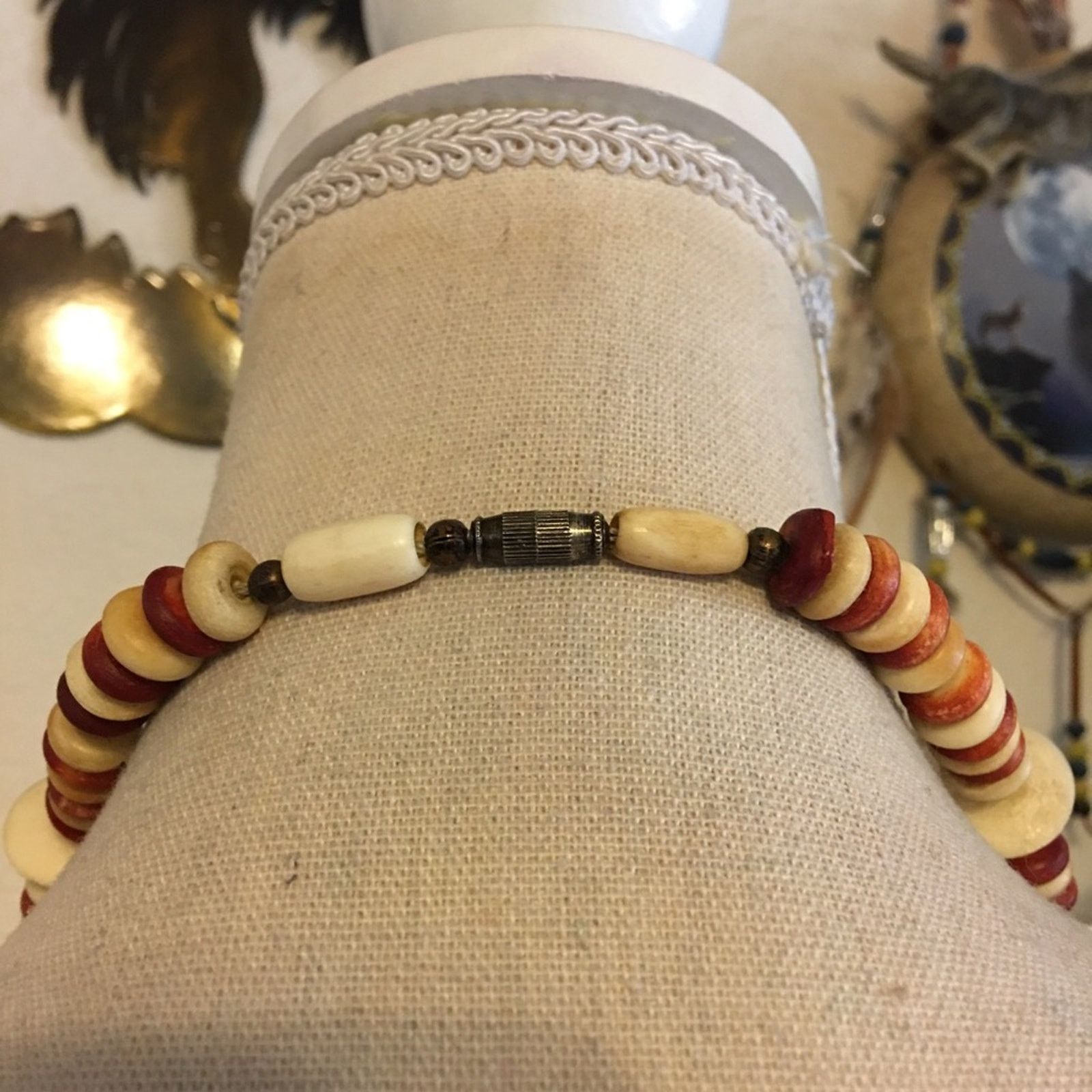 Vintage Vintage multi strand tribal look necklace Size ONE SIZE - 5 Thumbnail