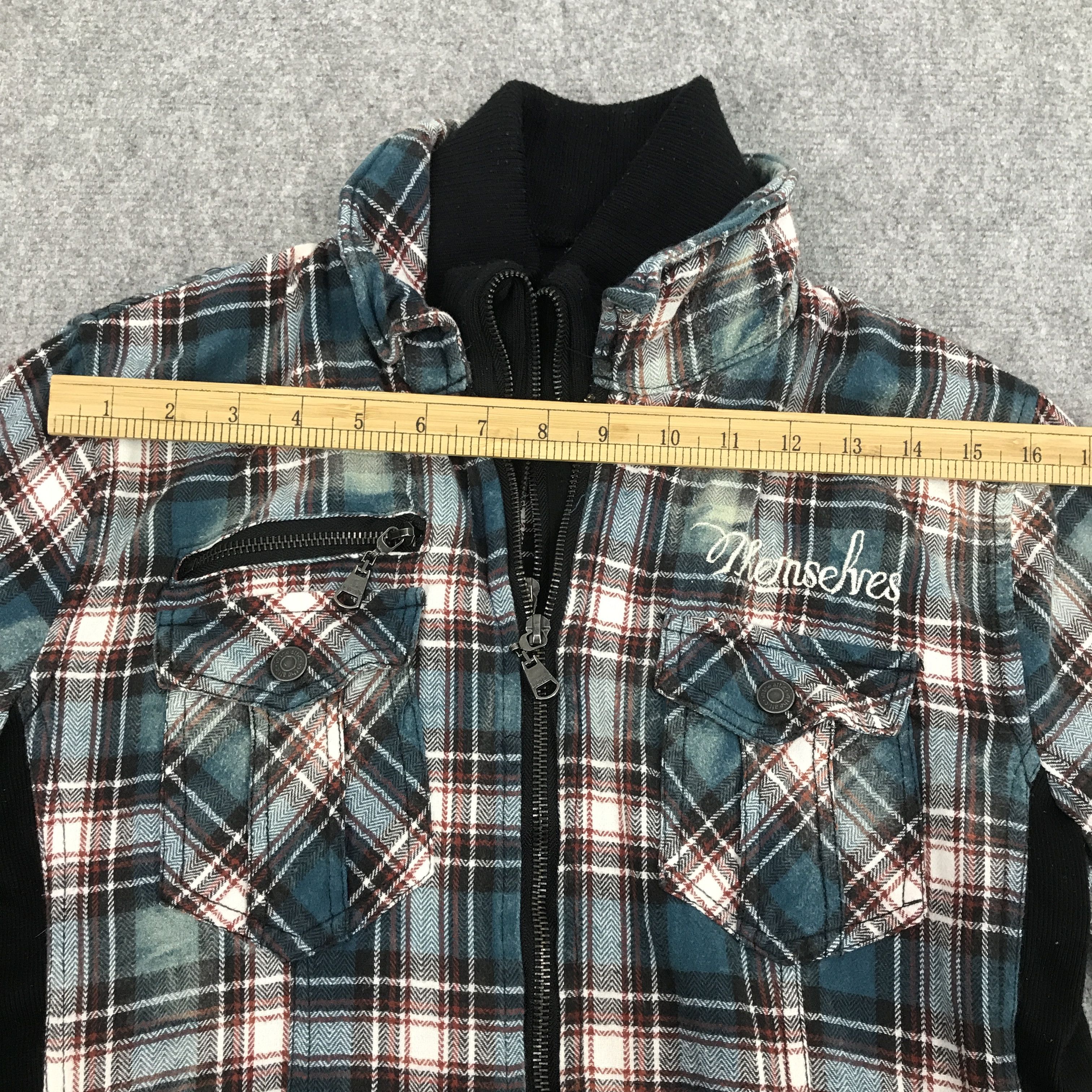 In The Attic × Japanese Brand Rare in the attic Zipper Double Collar Jacket Size US M / EU 48-50 / 2 - 5 Thumbnail