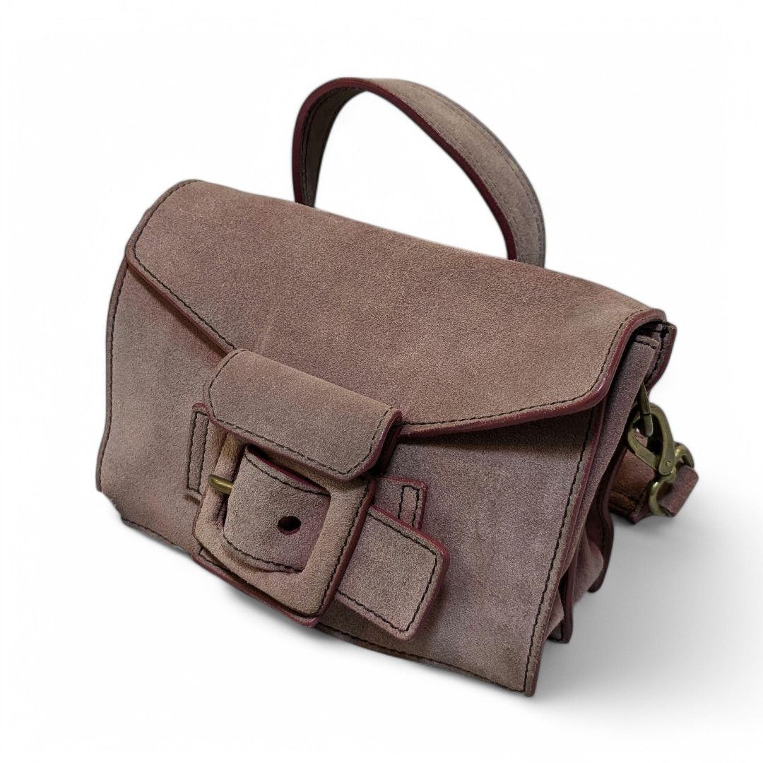 Miu Miu Miu Miu - Brown Leather Shoulder Bag Suede 00s Vintage Size ONE SIZE - 2 Thumbnail