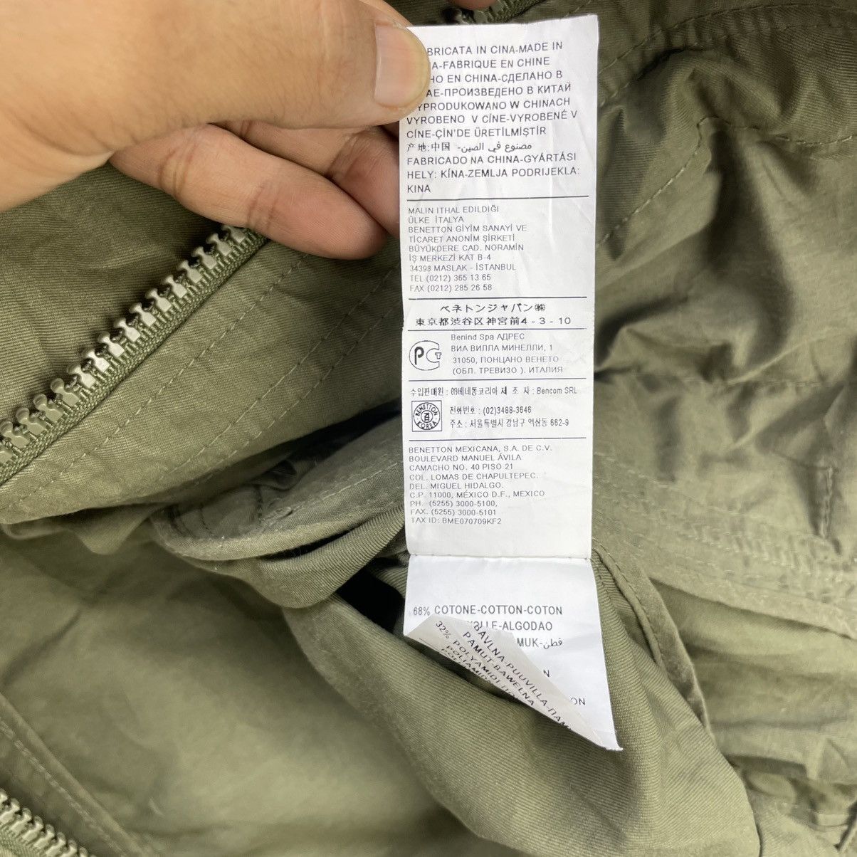 Benetton × United Colors Of Benetton 💥Benetton Parka Jacket Size US M / EU 48-50 / 2 - 4 Thumbnail