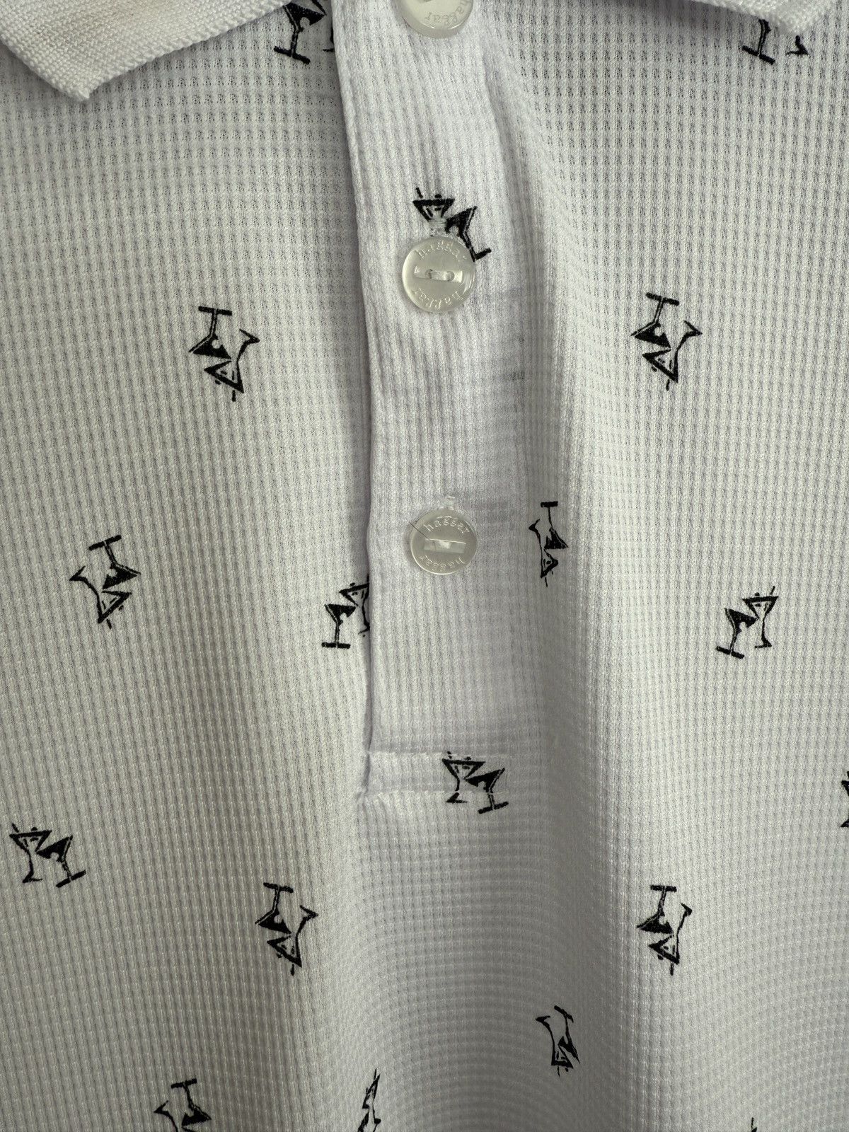 Haggar Haggar White Polo (New, Barely Worn) Size US XL / EU 56 / 4 - 4 Thumbnail