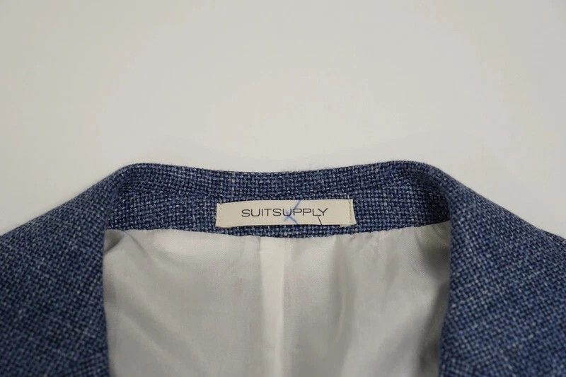 Suitsupply Men Suitsupply Blazer Havana Patch HL Wool Silk Linen US36 Size 36R - 3 Thumbnail