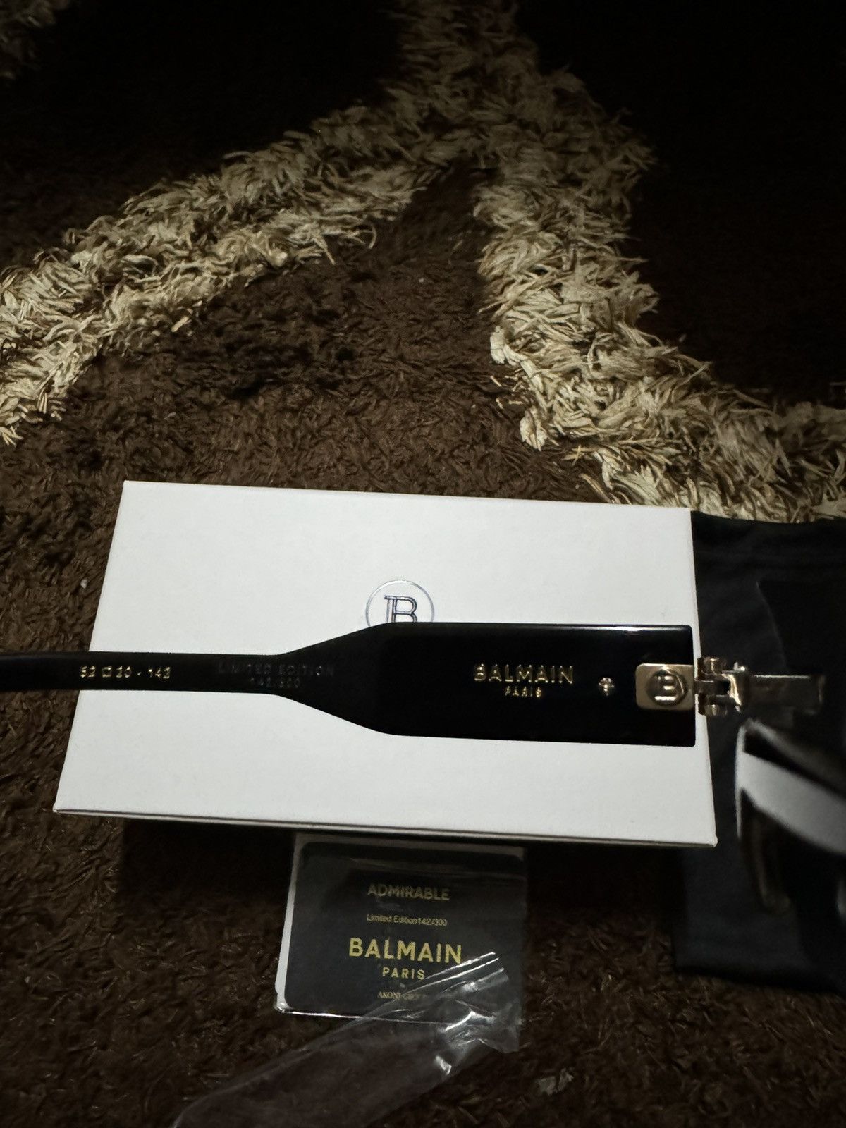 Balmain Bailman sungglasess Size ONE SIZE - 7 Thumbnail