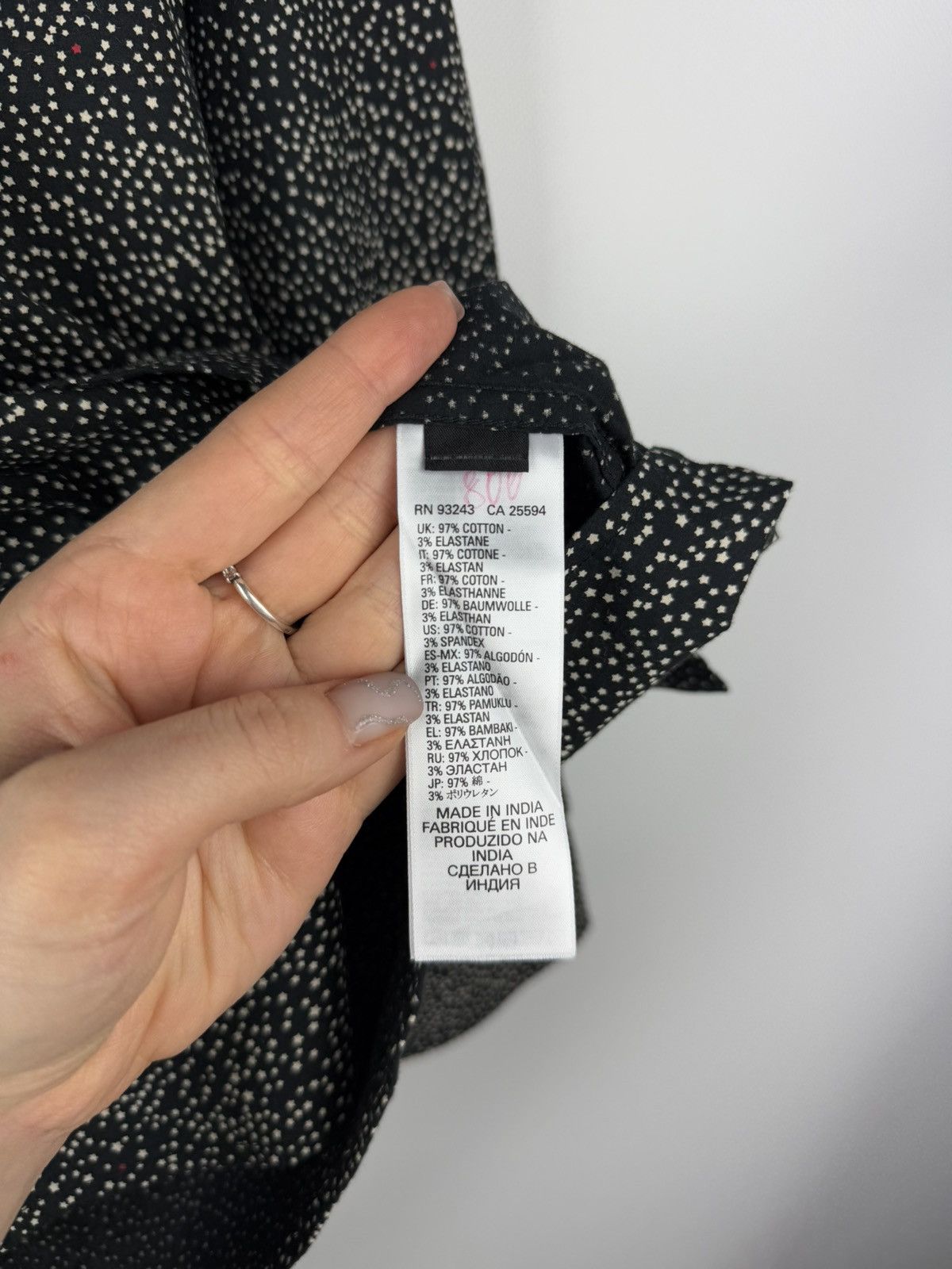Diesel Diesel Men’s Patterned Long Sleeve Button Up Shirt Size US M / EU 48-50 / 2 - 13 Thumbnail