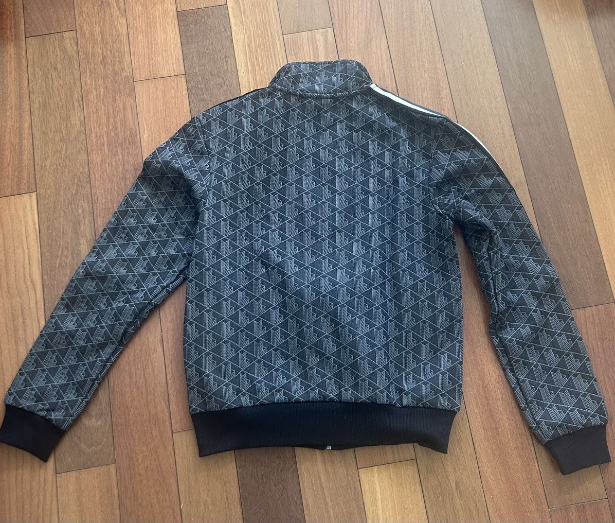 Lacoste Lacoste Monogram Jacket Black Size US S / EU 44-46 / 1 - 3 Thumbnail