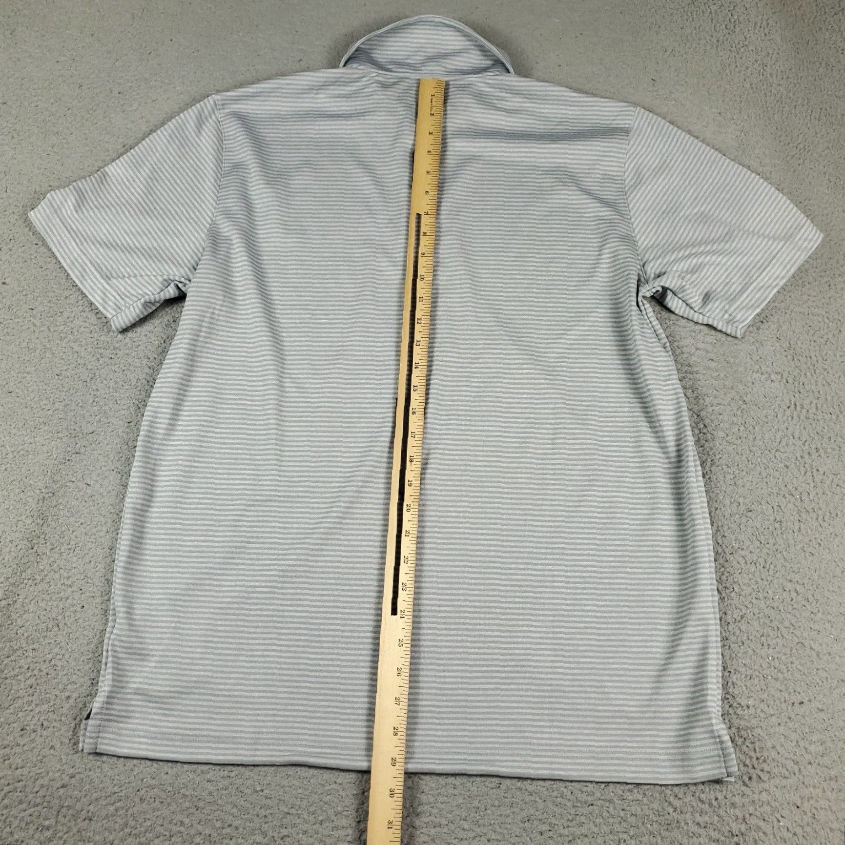 Puma Puma Polo Shirt Mens Size Large Gray Striped Golf Casual Short Sleeve Adult Polo Shirt Mens Size Large Gray Striped Golf Casual Short Sleeve Adult Size US L / EU 52-54 / 3 - 3 Thumbnail