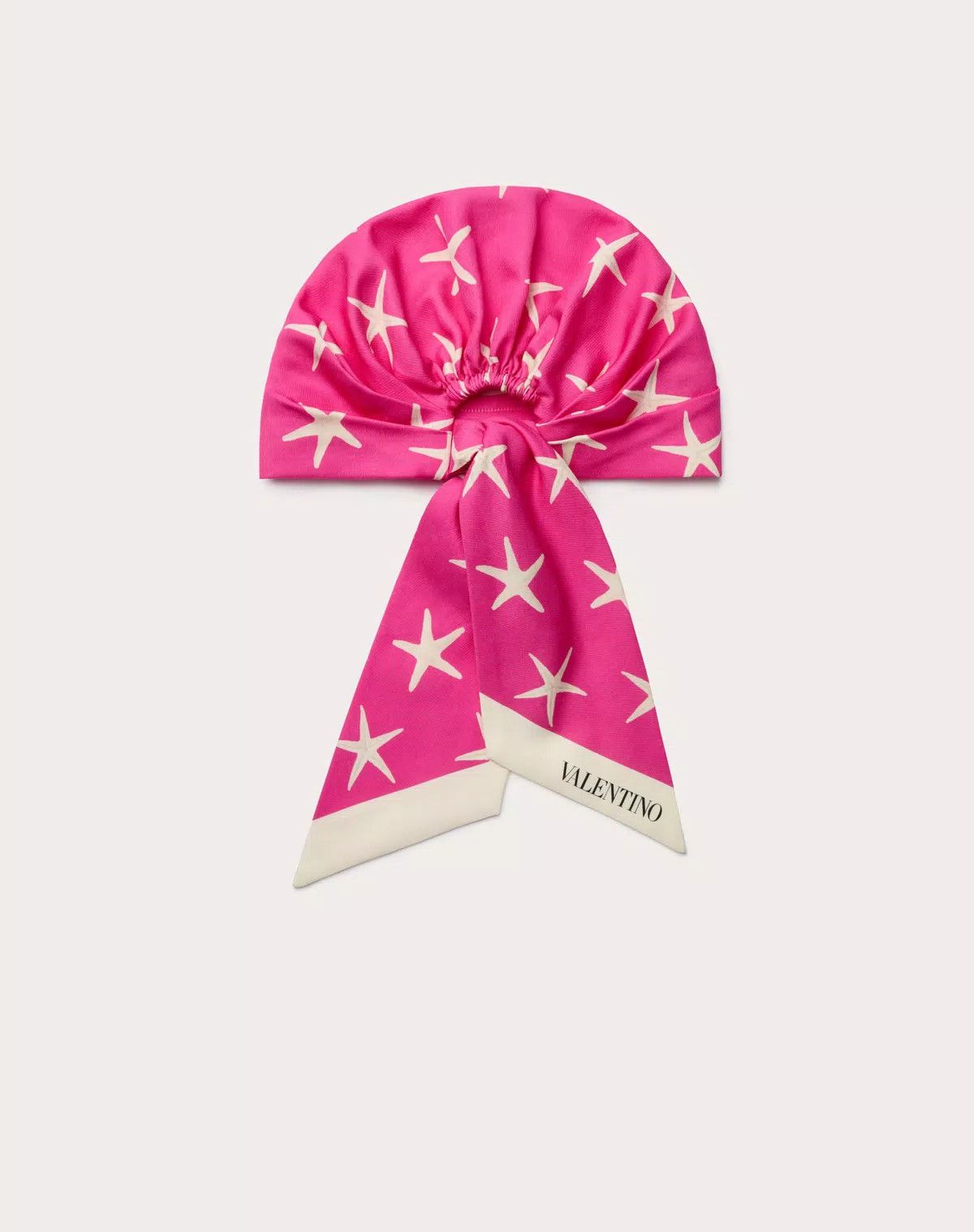 Valentino o1s1wg110625 Size: OS/Escape Headband In Cotton in Pink Size ONE SIZE - 2 Thumbnail