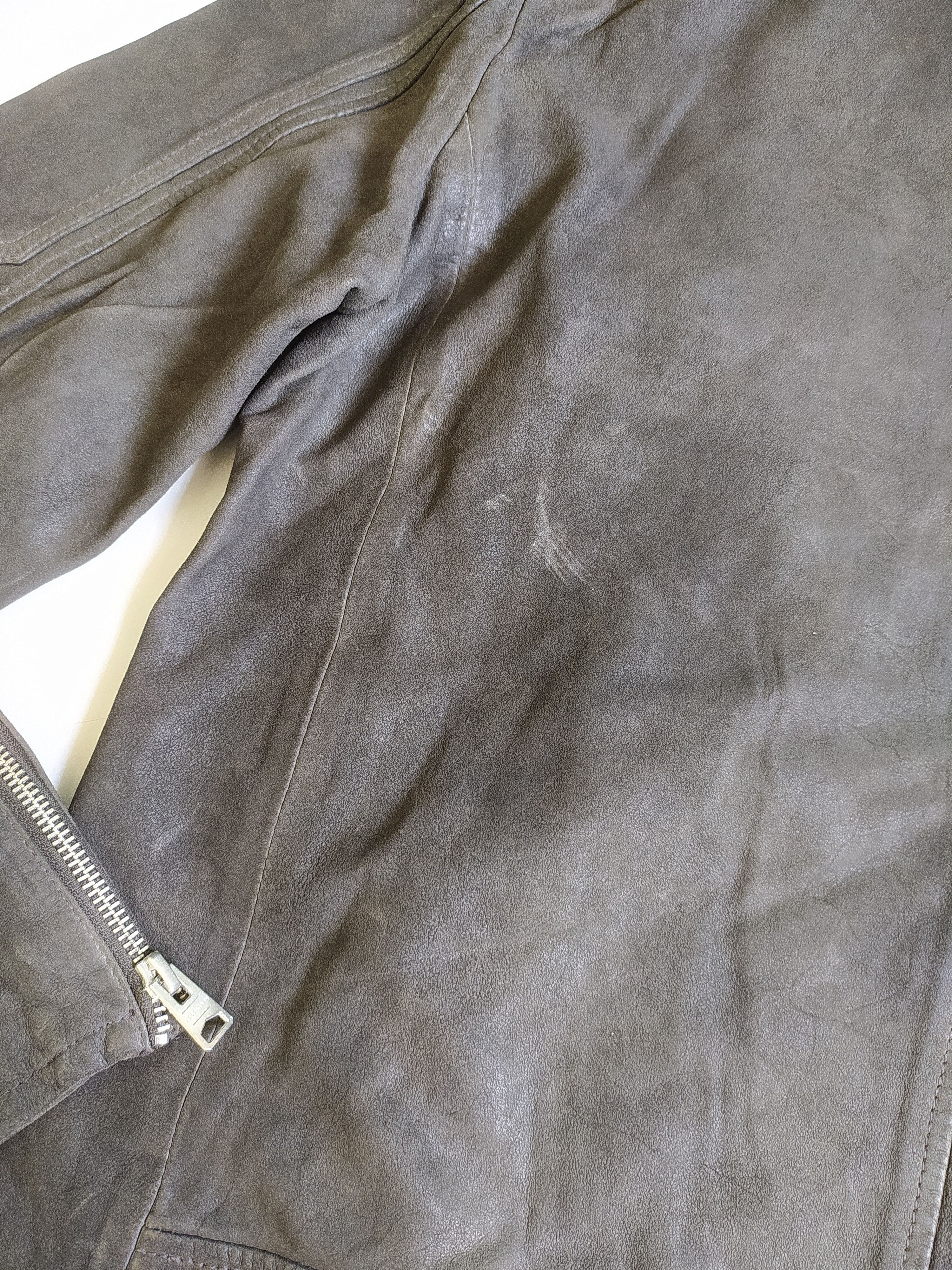 Allsaints ALLSAINTS Cora Suede Leather Jacket Free Shipping FTP/9016 Size US XXL / EU 58 / 5 - 8 Thumbnail