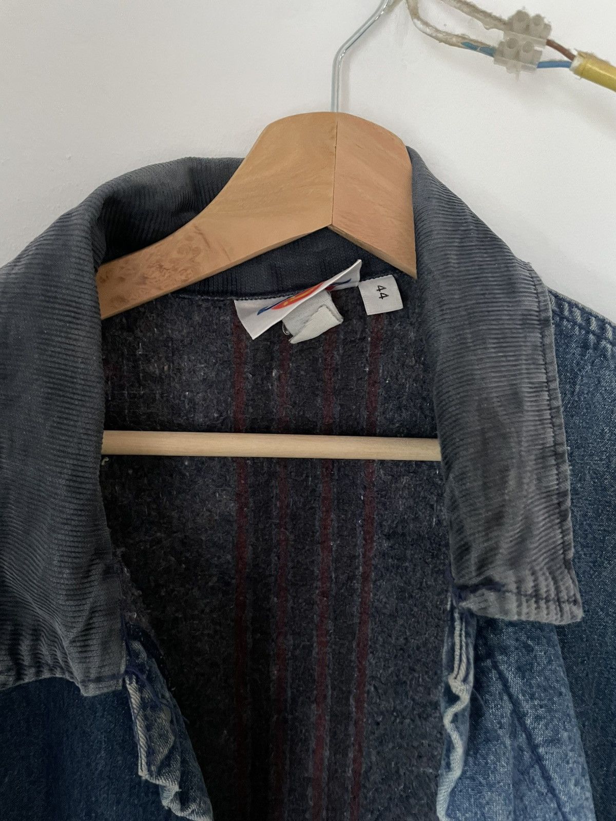 Dickies Vtg 80's Dickies Blanket Lined Denim Chore Jacket (XL) Size US XL / EU 56 / 4 - 3 Thumbnail